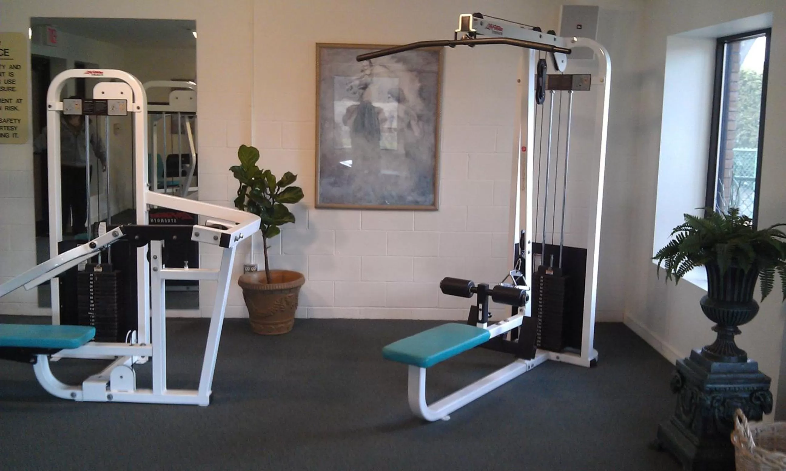 Fitness centre/facilities in Roosevelt Inn & Suites Saratoga Springs