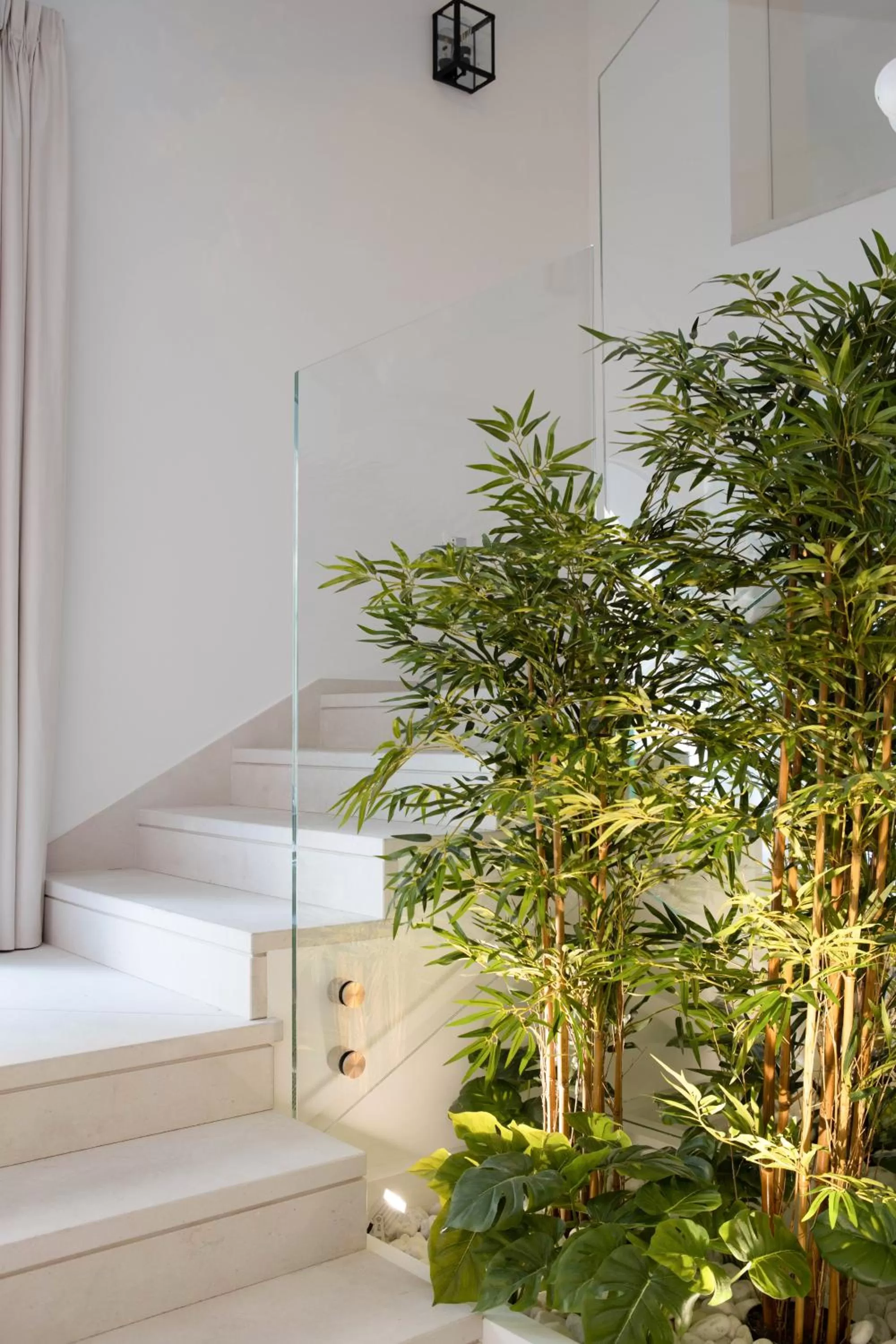 Bed in Vespasiani Suites