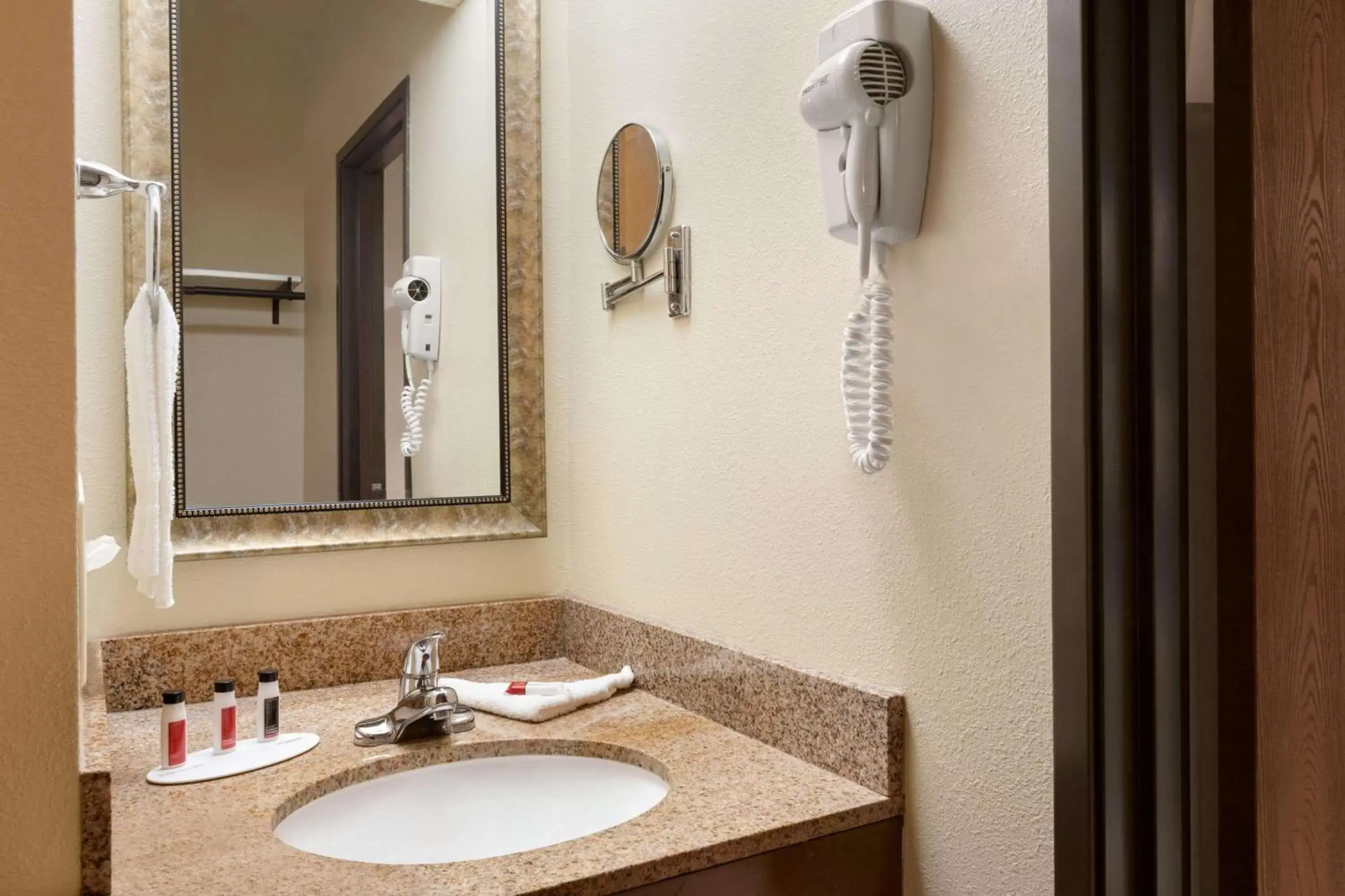 Bathroom in Ramada by Wyndham Fargo