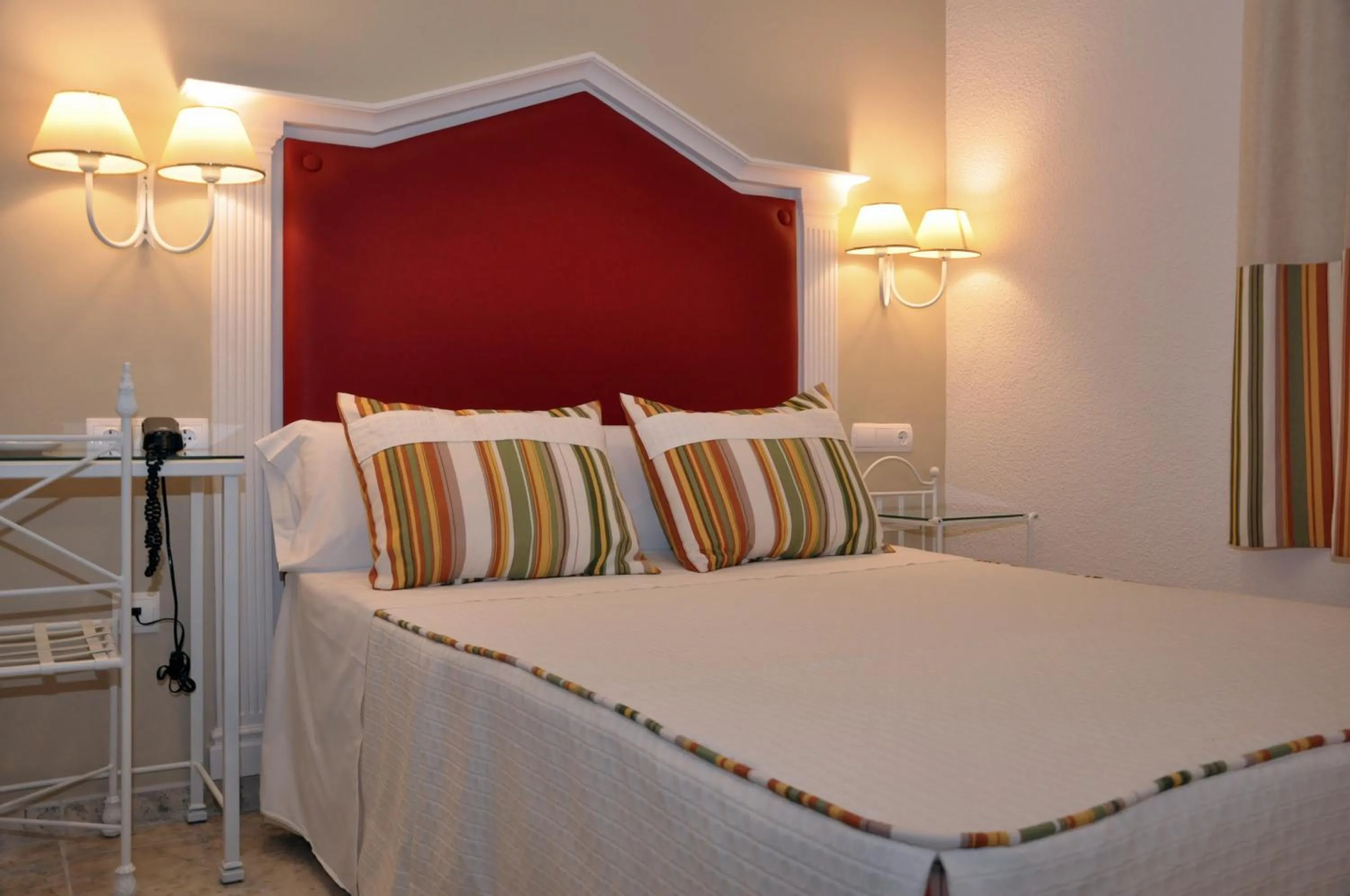 Decorative detail, Bed in Hotel Selu