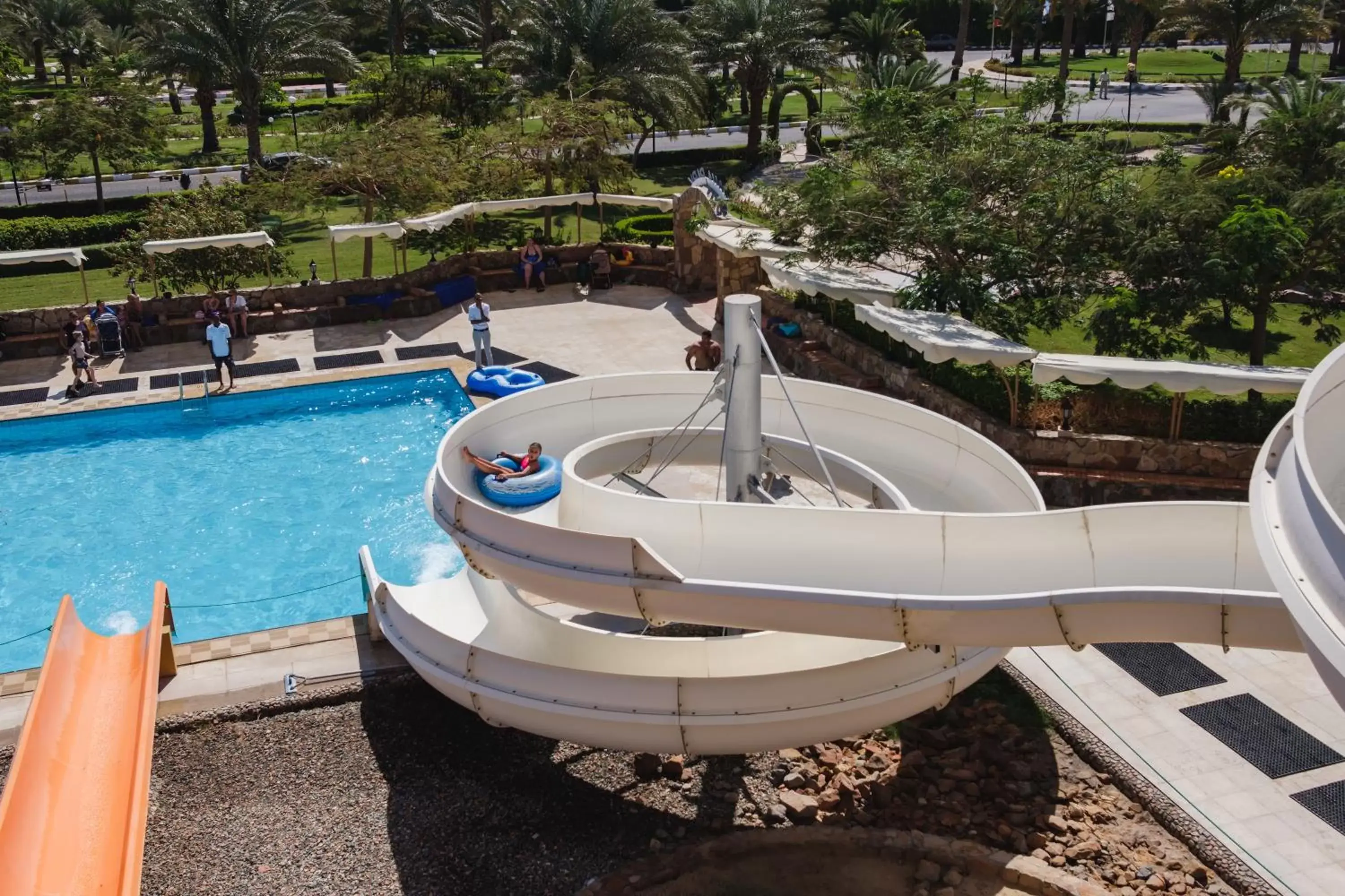 Aqua park, Swimming Pool in Desert Rose Resort