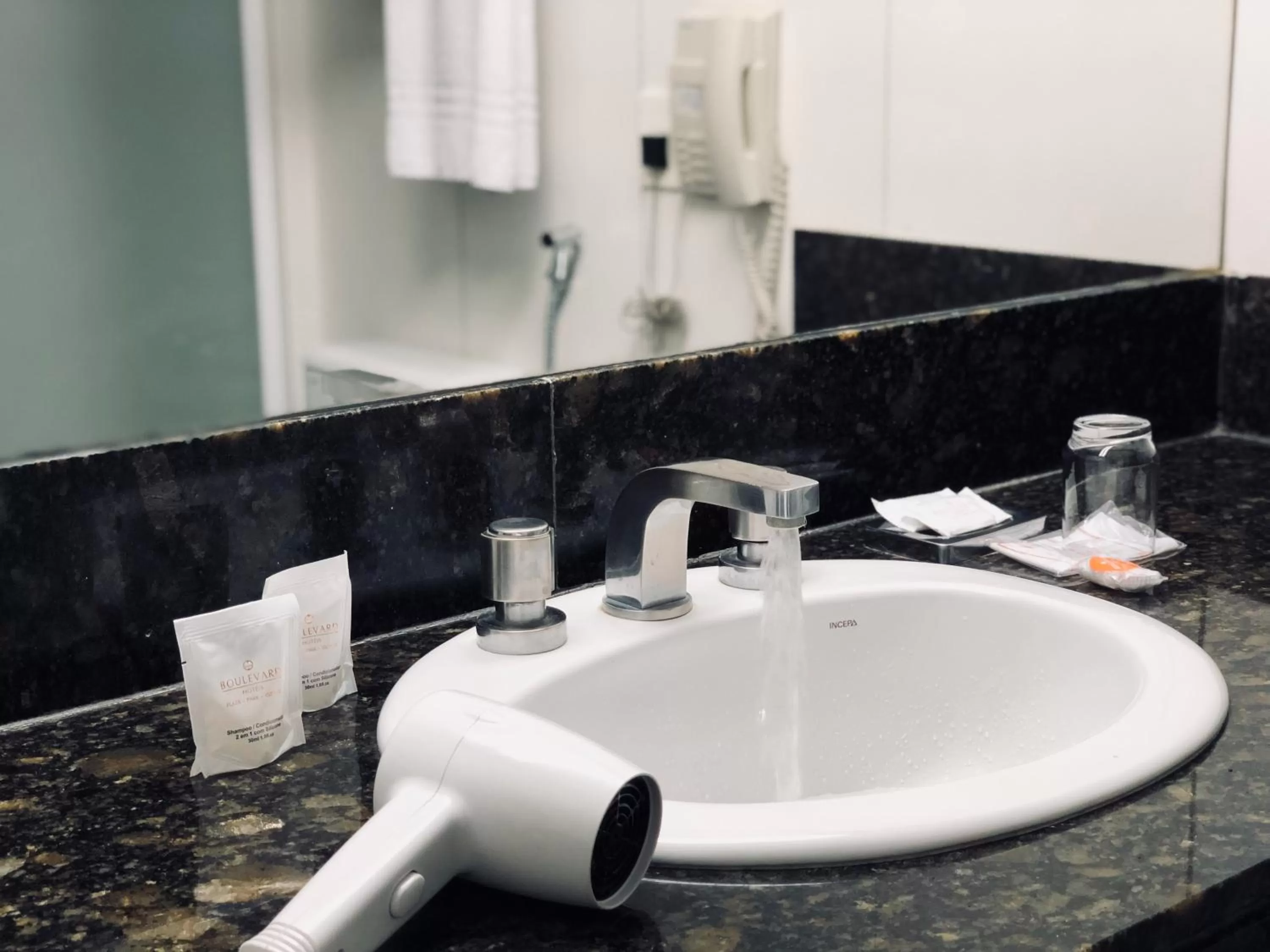 Bathroom in Boulevard Plaza