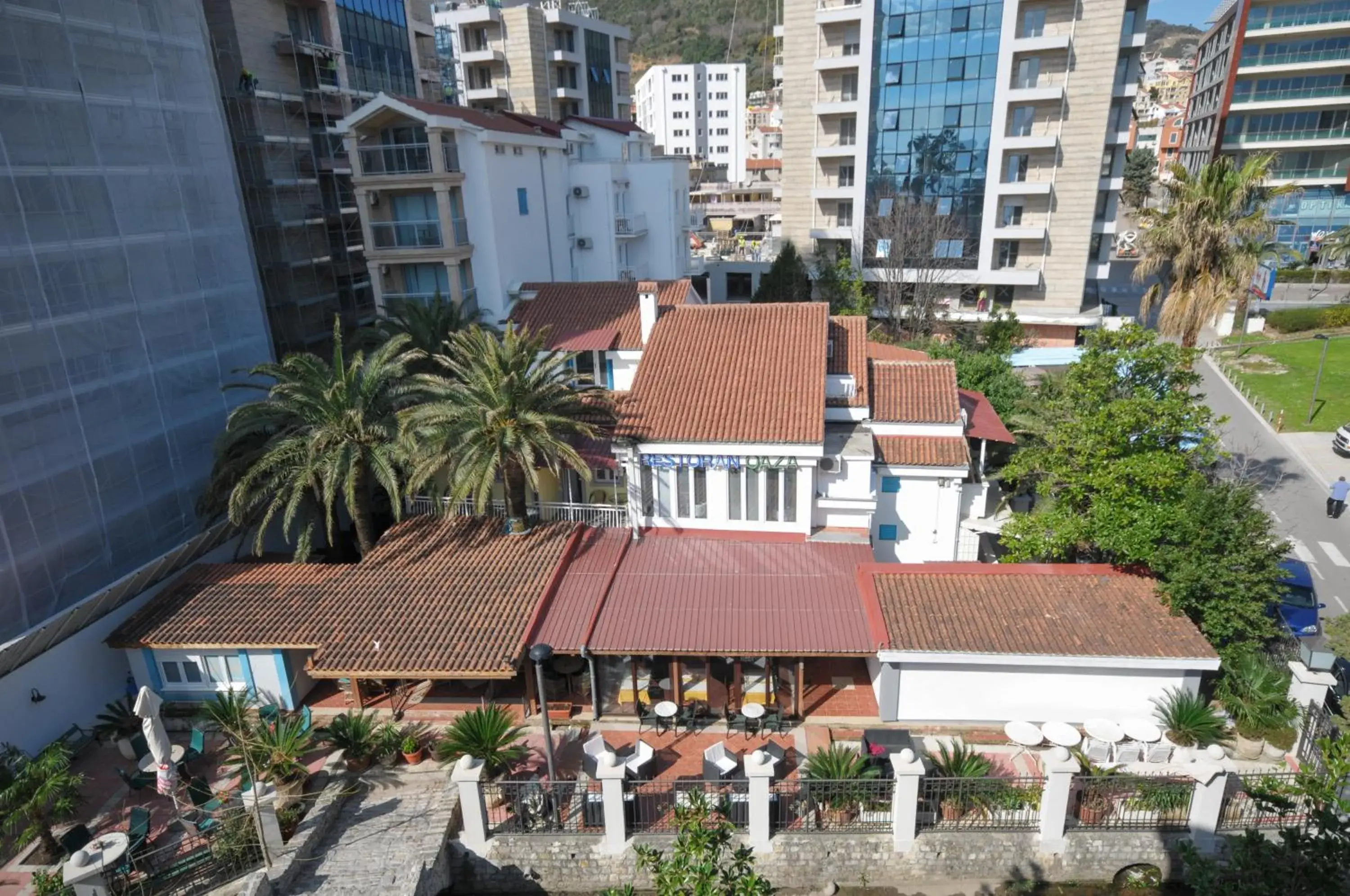 Property building, Bird's-eye View in Hotel Oaza