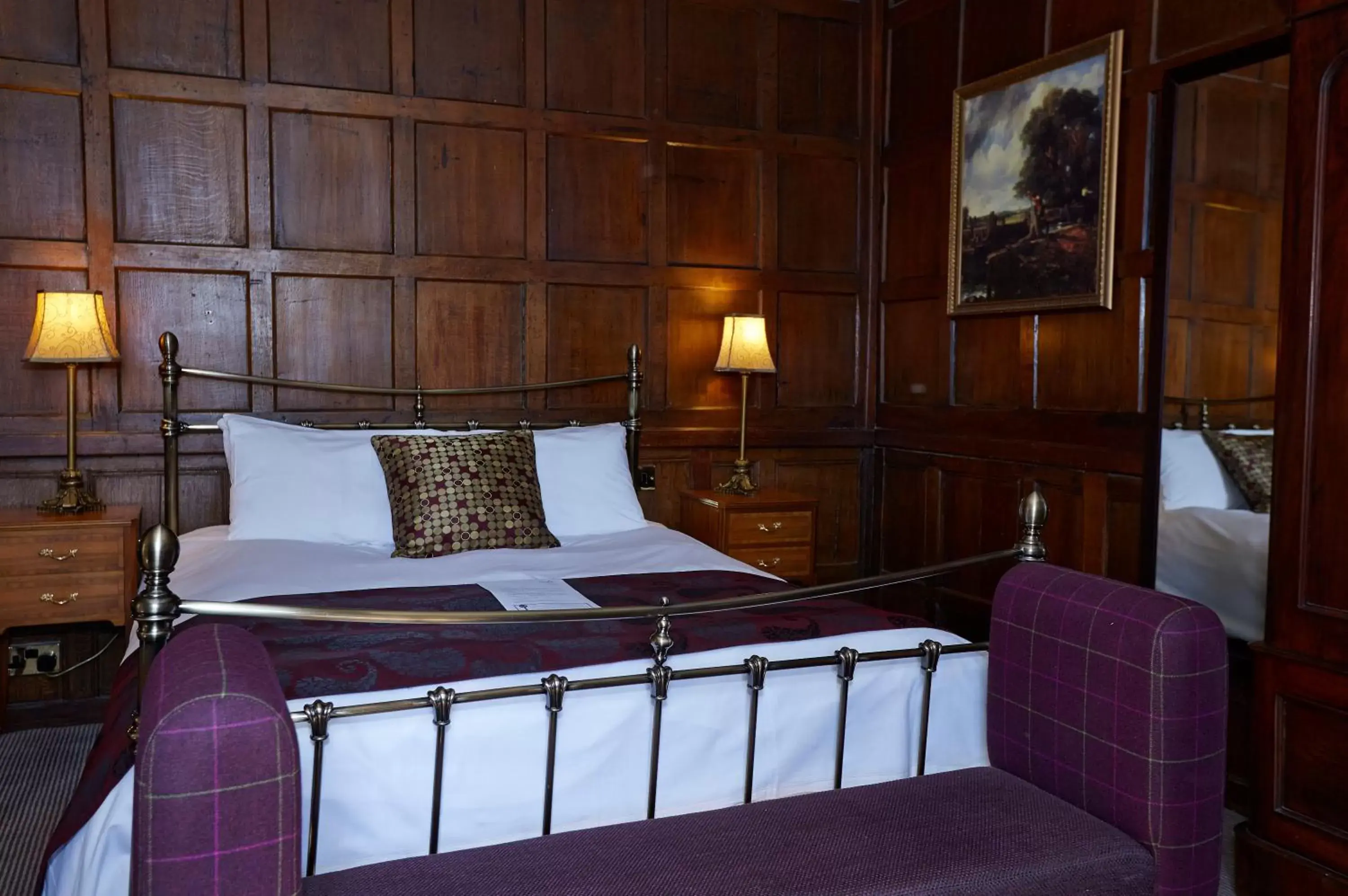 Bed in Rothley Court Hotel by Greene King Inns