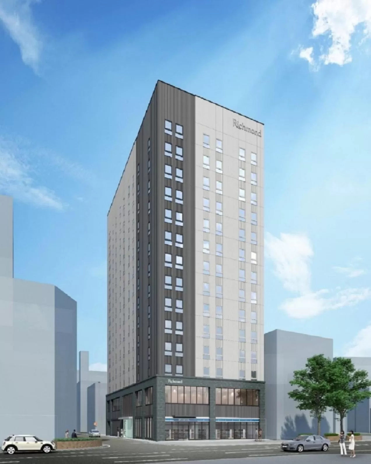 Property building in Richmond Hotel Morioka Ekimae