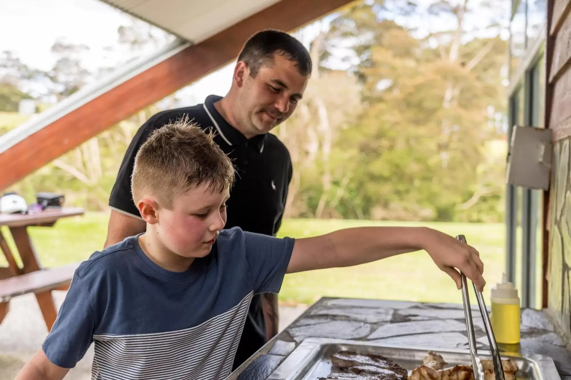 BBQ facilities in Tall Timbers Tasmania