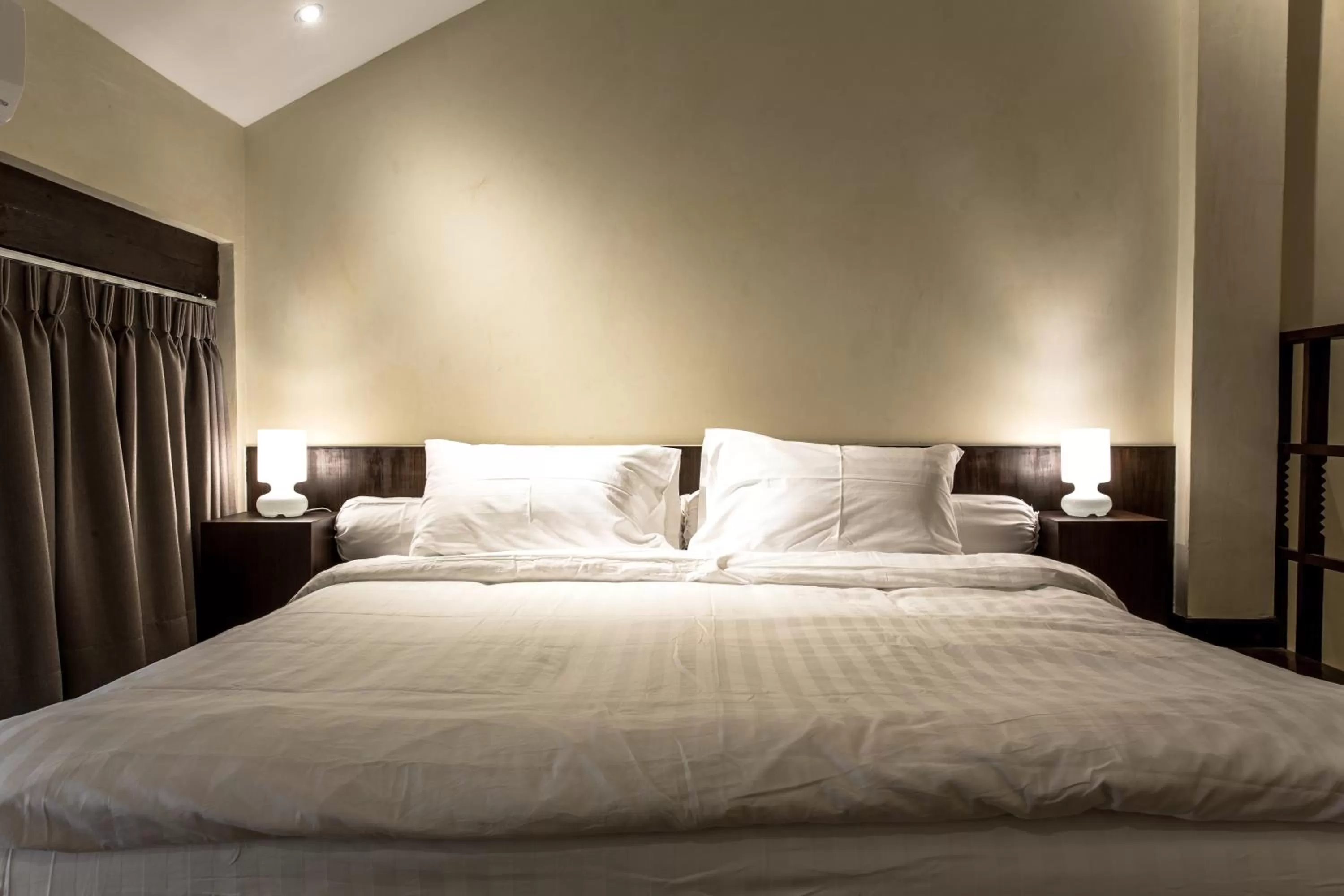 Bed in ONCE (upon a time) Chiang Mai Home