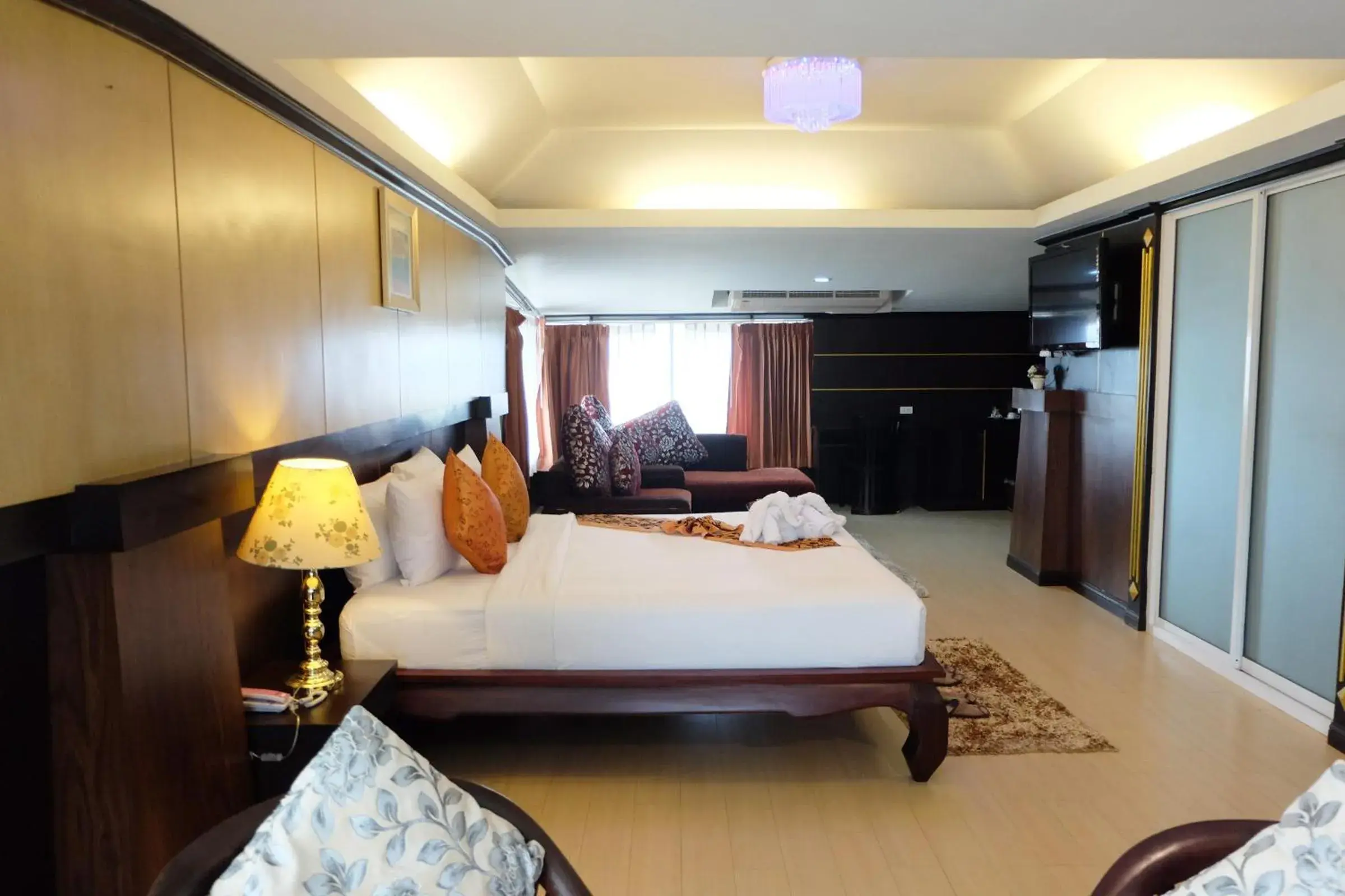 Bedroom, Bed in Grand Hill Resort and Spa