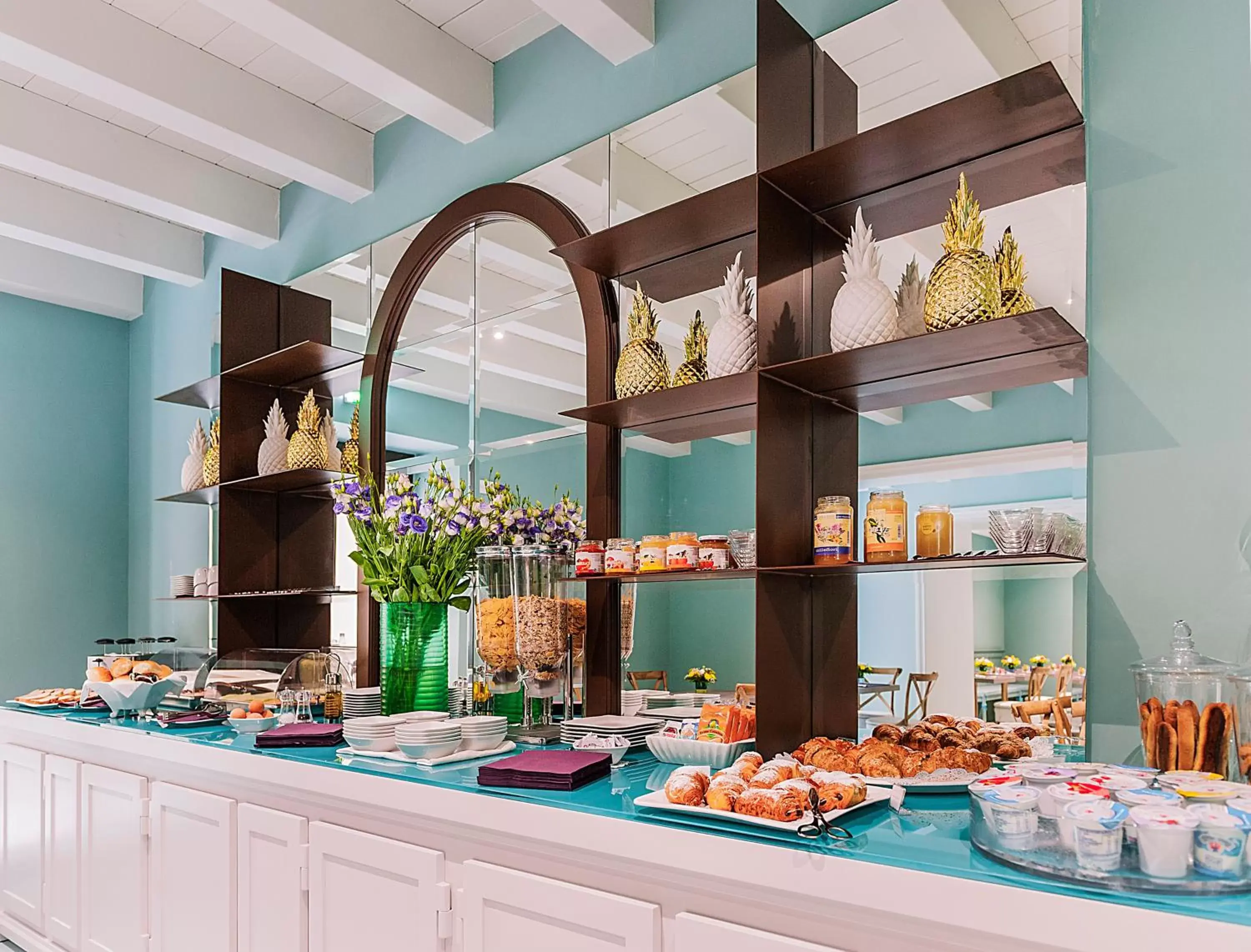 Continental breakfast in Hotel San Michele Continental breakfast in Hotel San Michele