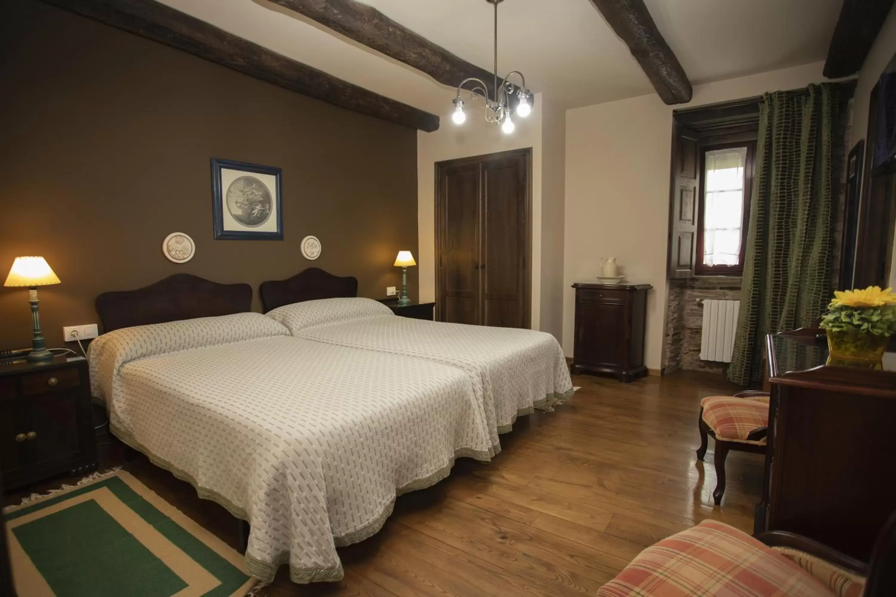 Bed in Hotel Casa de Díaz