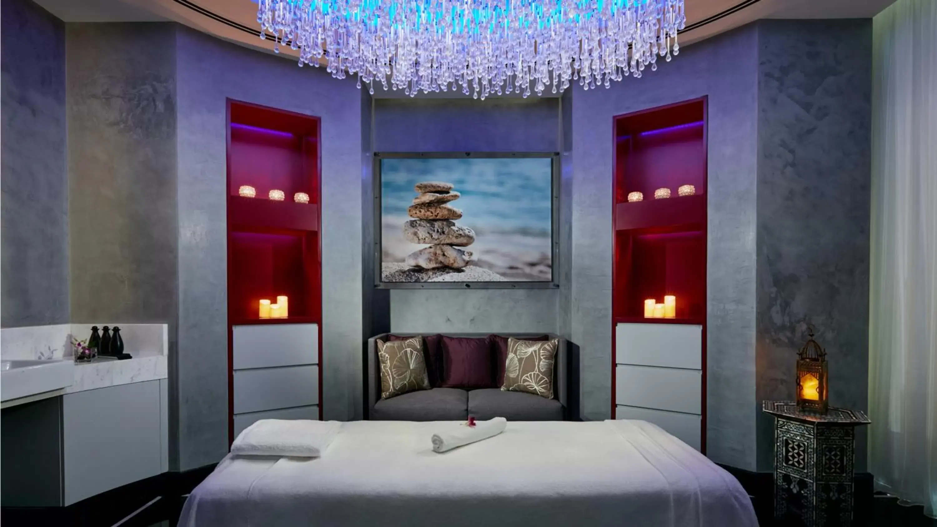 Spa and wellness centre/facilities, Bed in InterContinental Doha Beach & Spa, an IHG Hotel Spa and wellness centre/facilities, Bed in InterContinental Doha Beach & Spa, an IHG Hotel