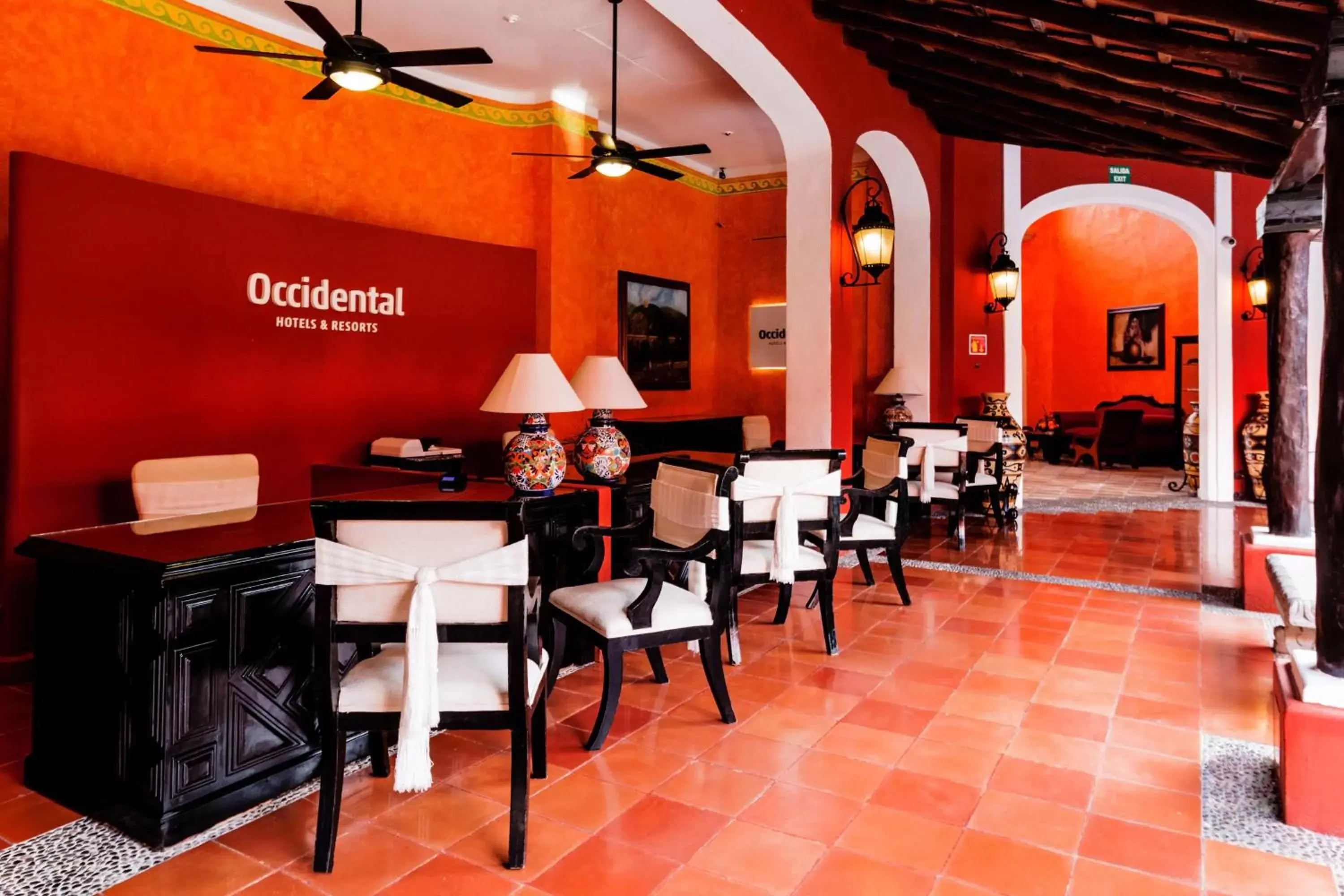 Lobby or reception, Restaurant/Places to Eat in Occidental Cozumel - All Inclusive
