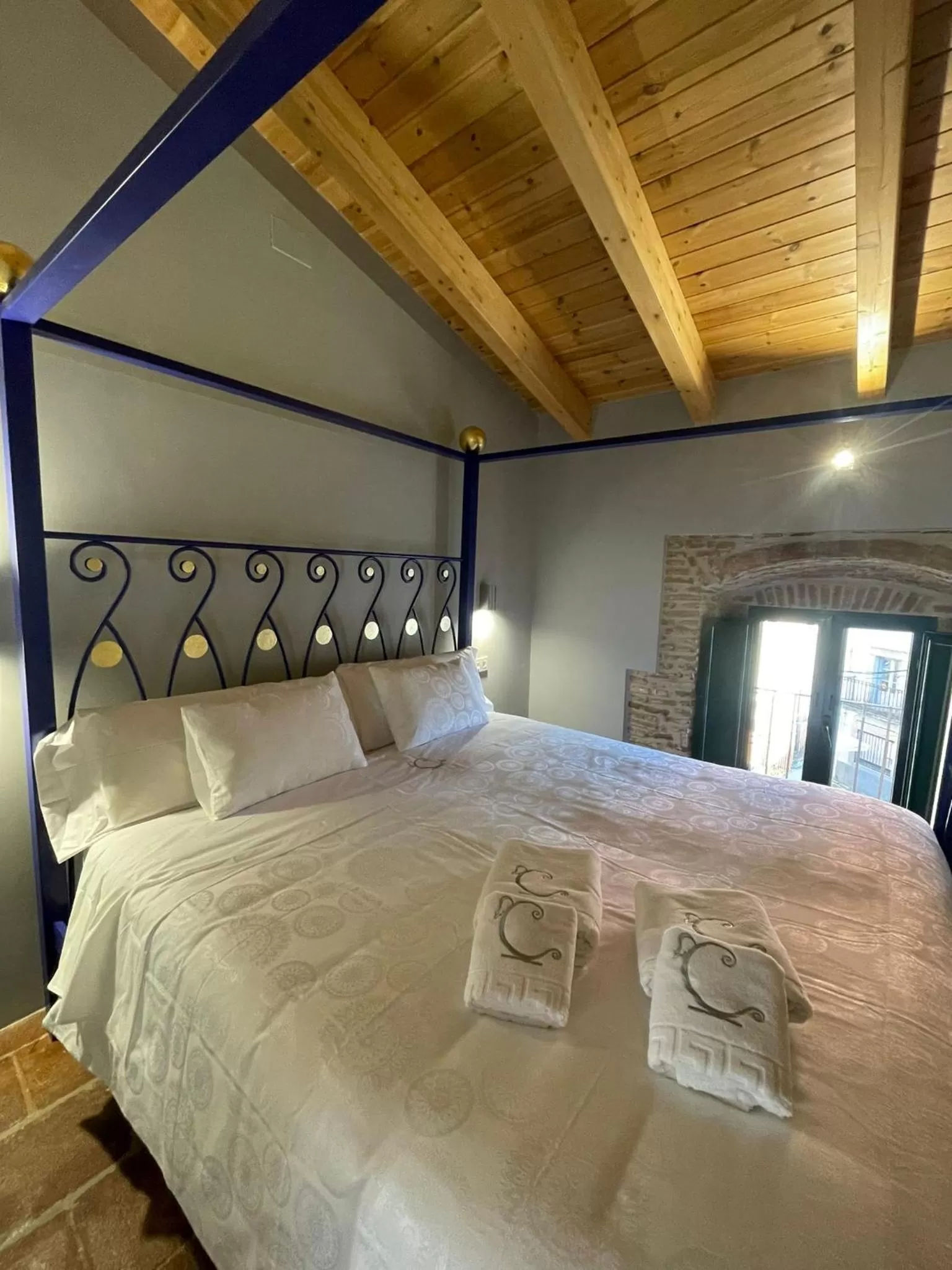 Bed in La Casa de Carlota