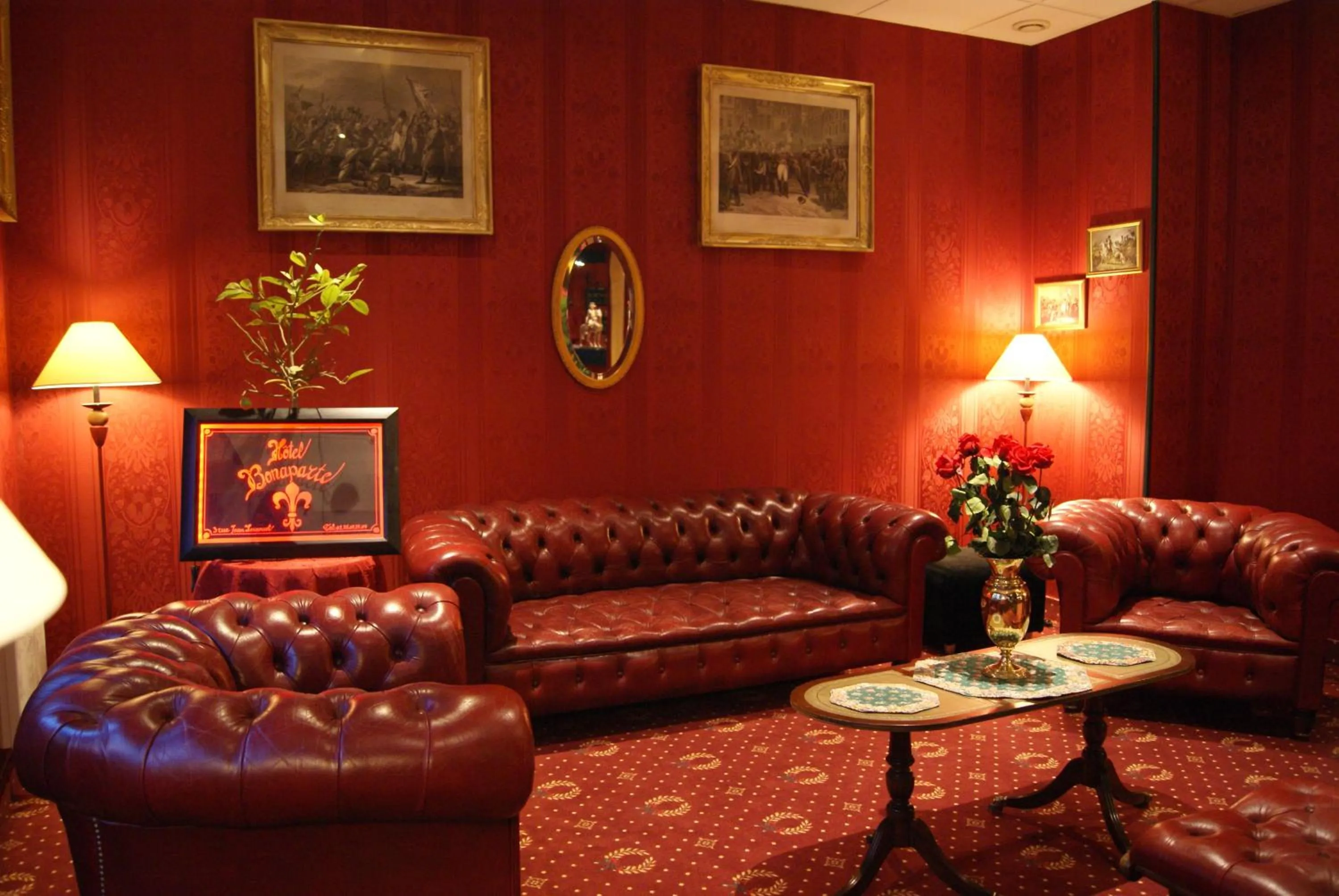 Lobby or reception in Hôtel 1er Consul Rouen
