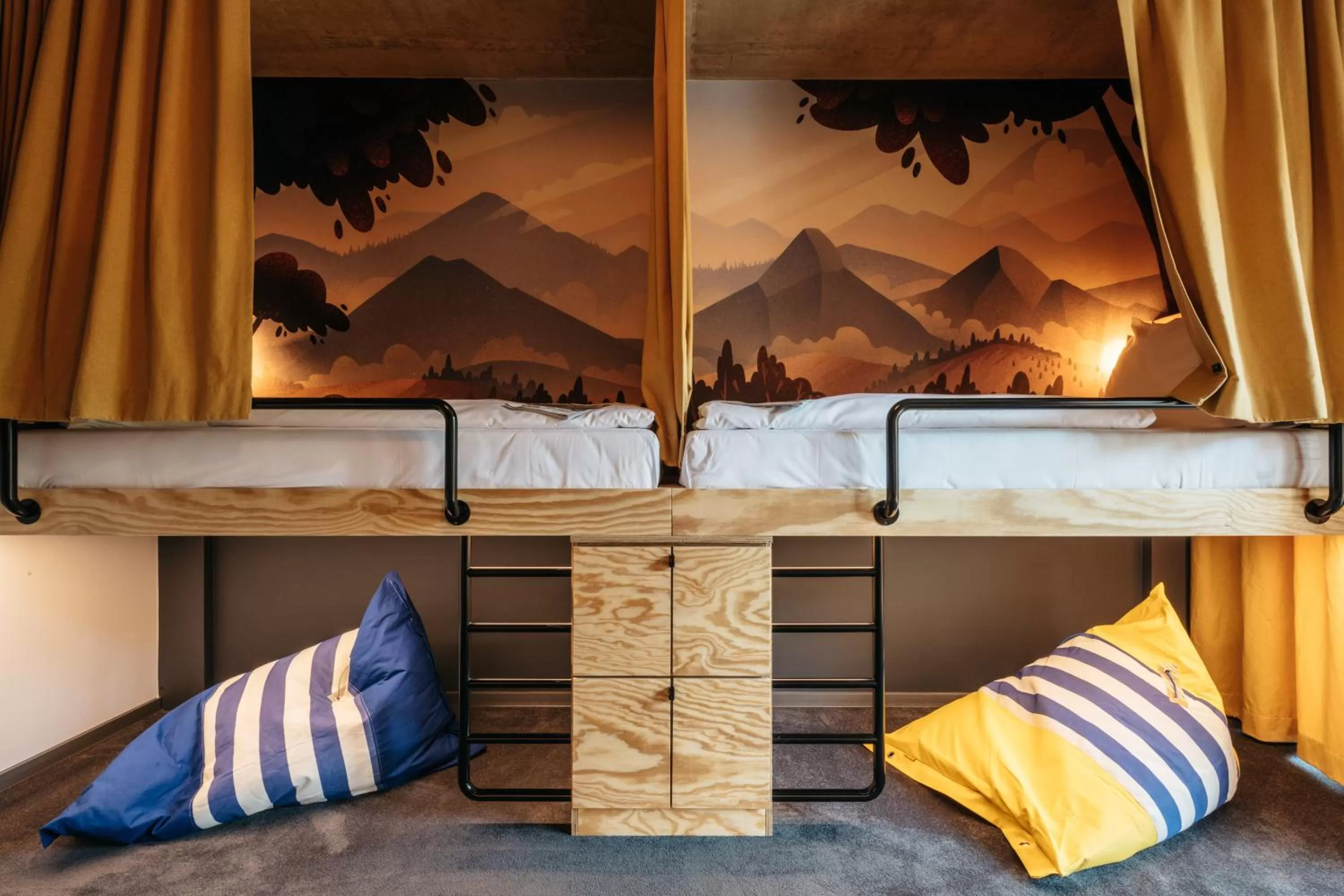 Photo of the whole room, Bed in Superbude Wien Prater