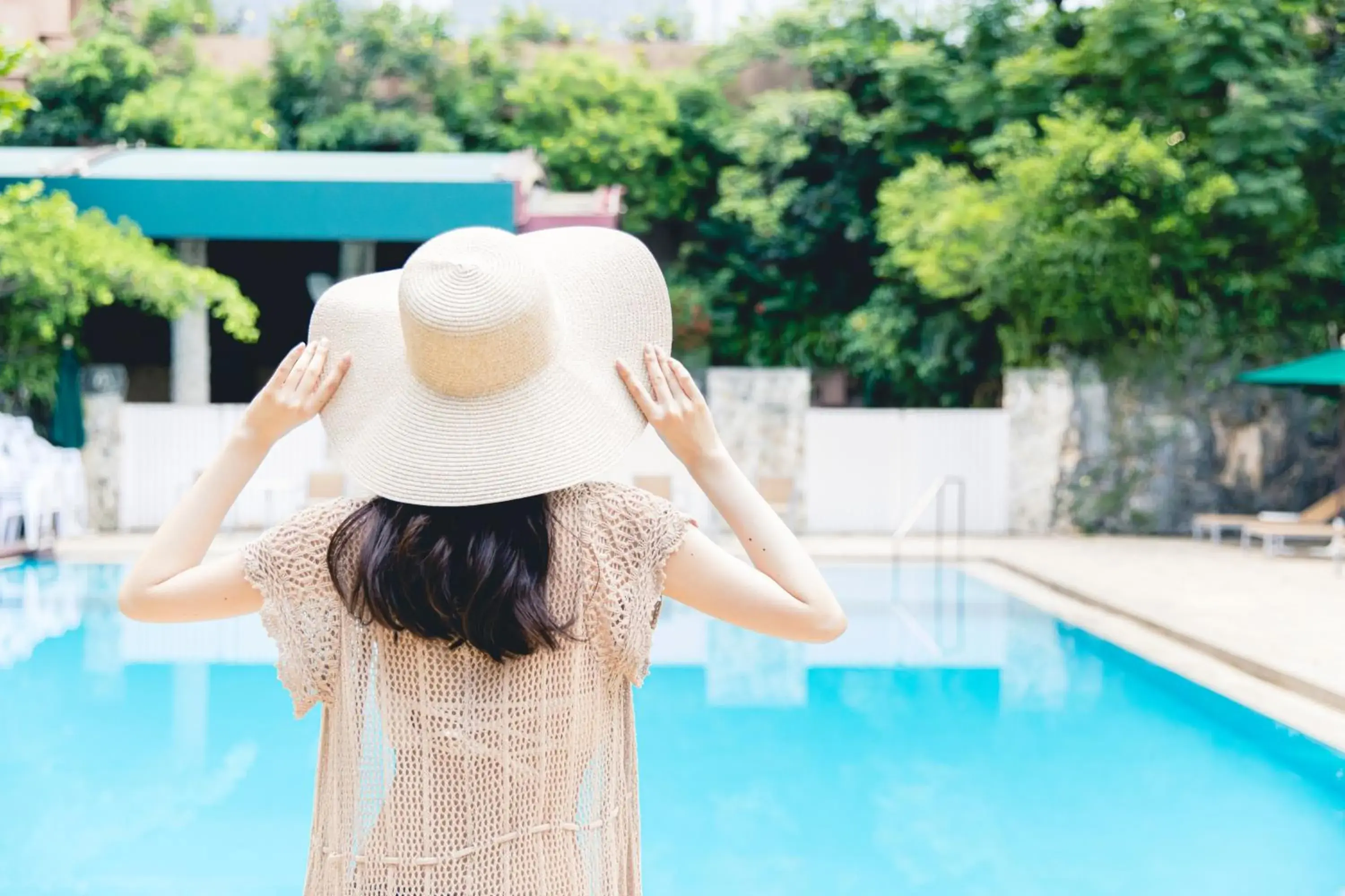 Swimming Pool in Okinawa Harborview Hotel