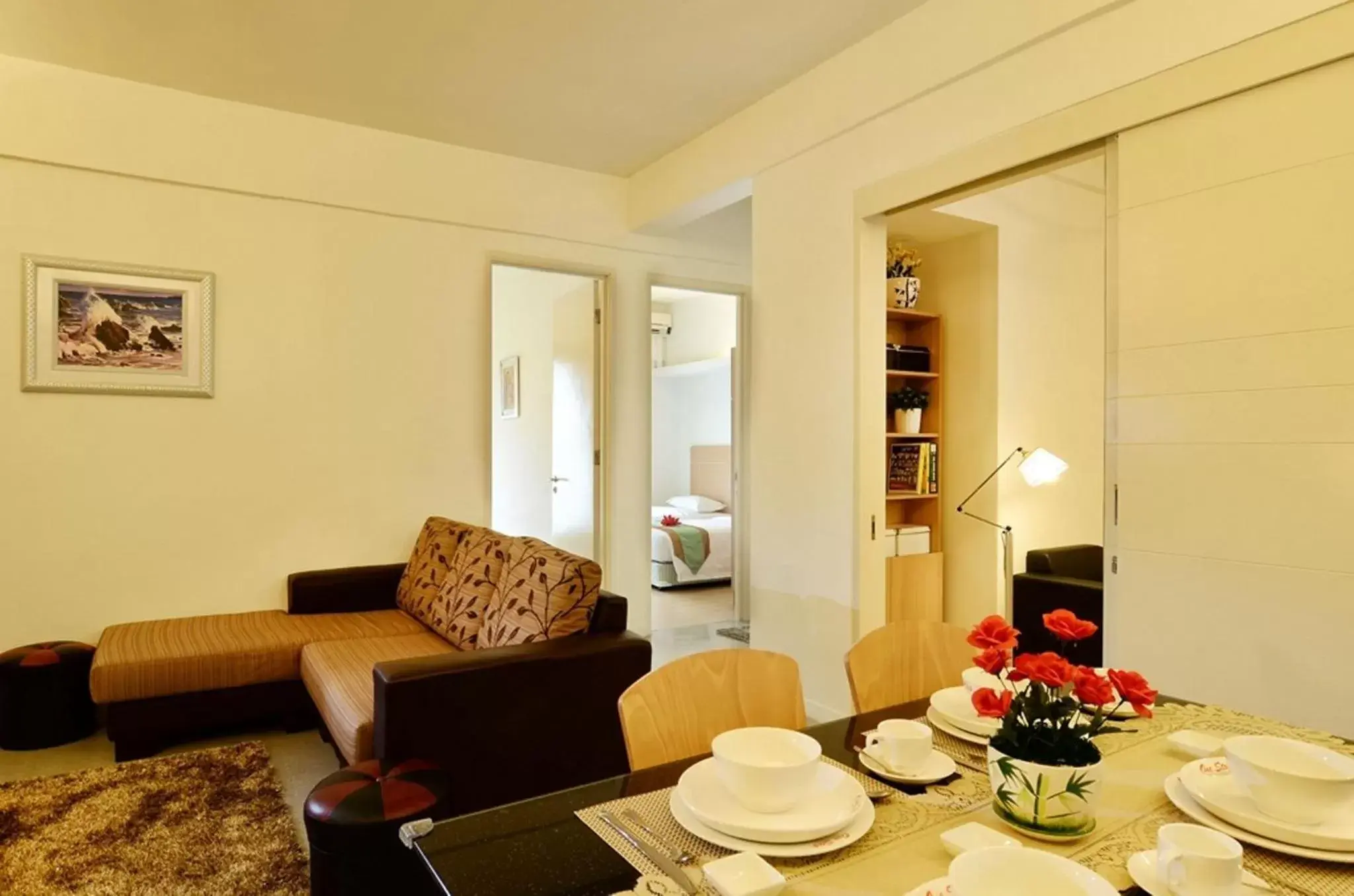 Living room in One-Stop Residence & Hotel Living room in One-Stop Residence & Hotel