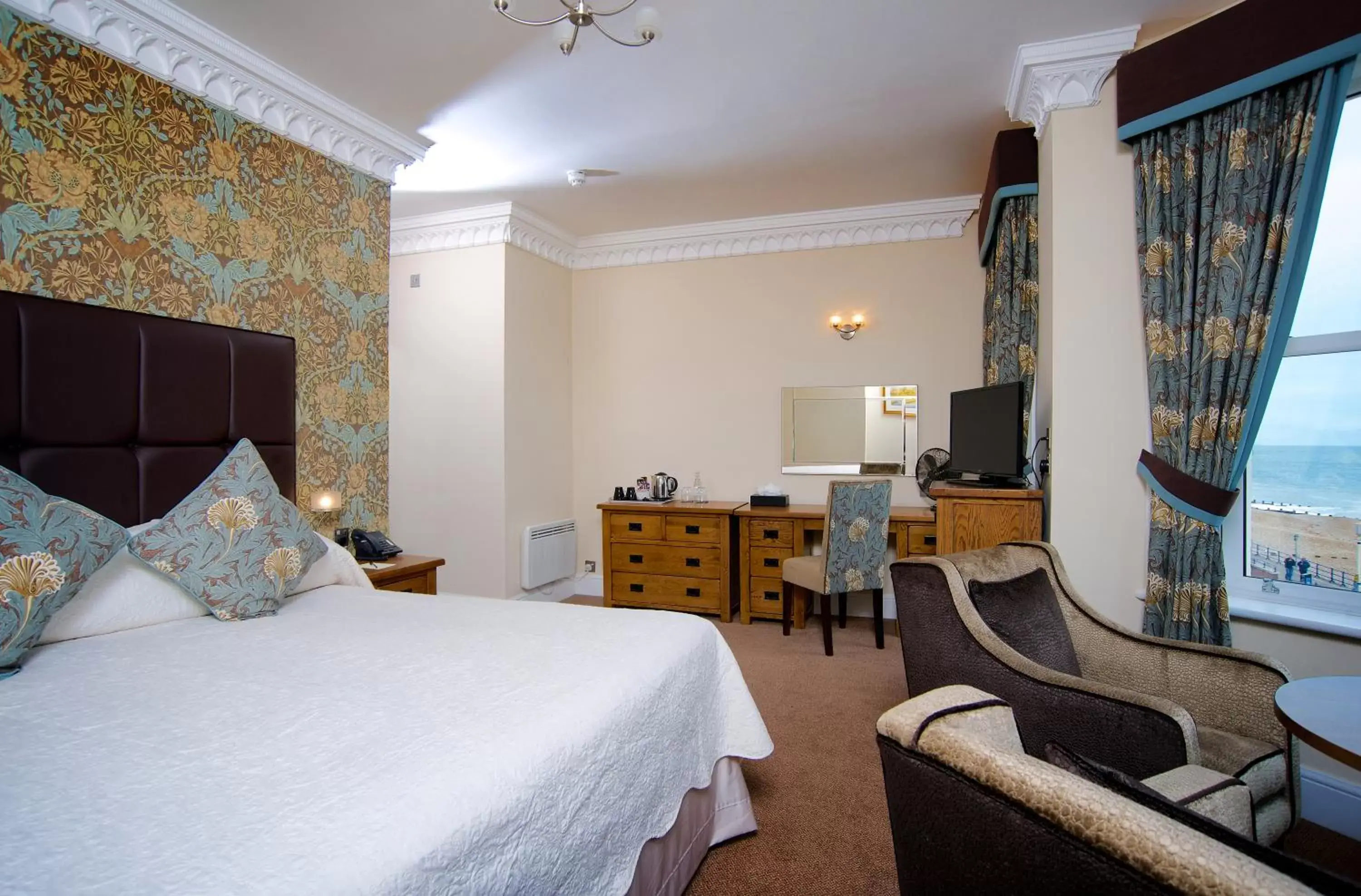 Bedroom in Langham Hotel Eastbourne