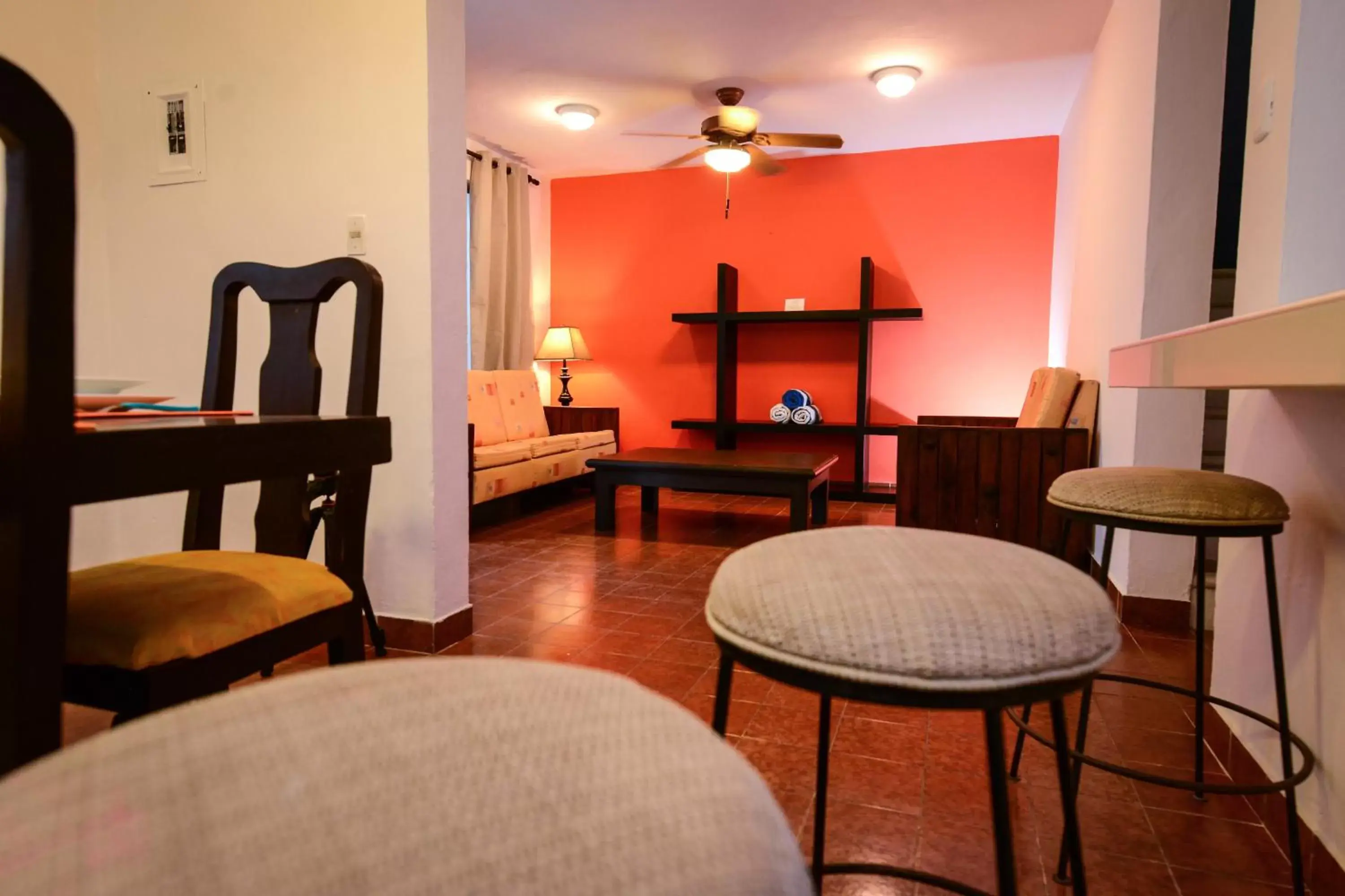 Living room, Seating Area in Hotel Villas Colibrí Suites & Bungalows