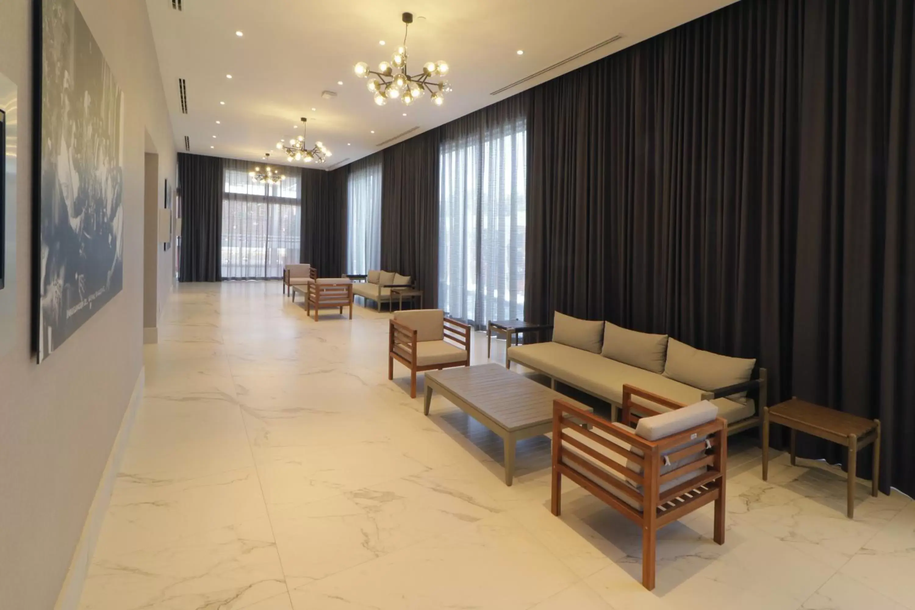 Living room, Lobby/Reception in Culiacan Marriott Hotel