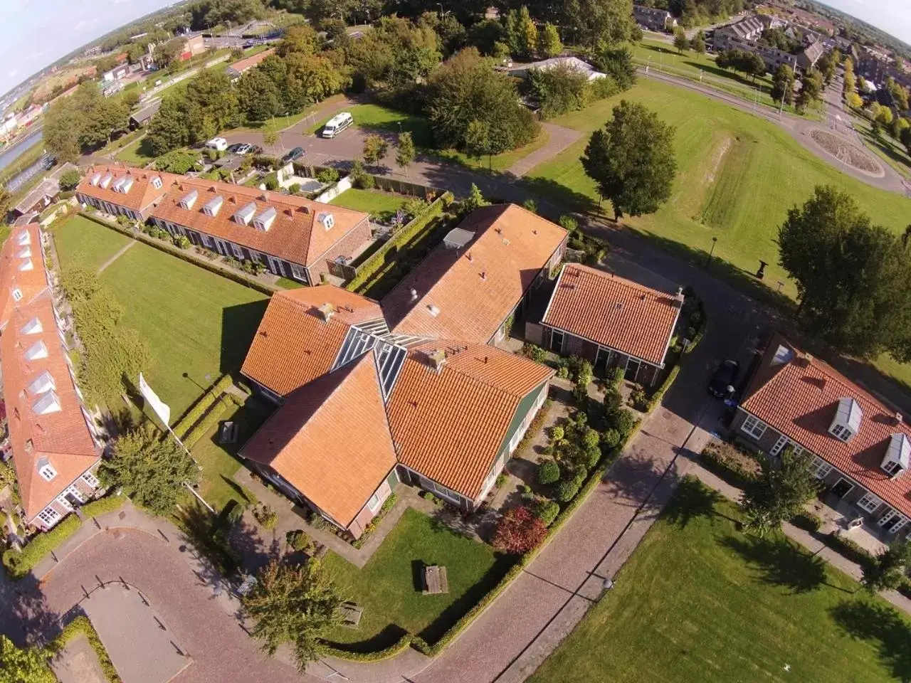 Bird's eye view, Bird's-eye View in Hotel De Lange Jammer