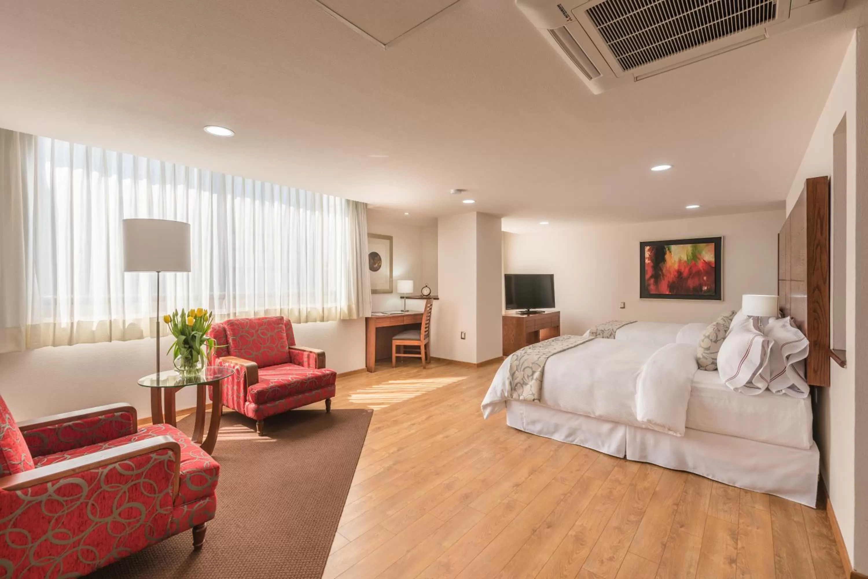 Photo of the whole room, Bed in Suites Perisur Apartamentos Amueblados