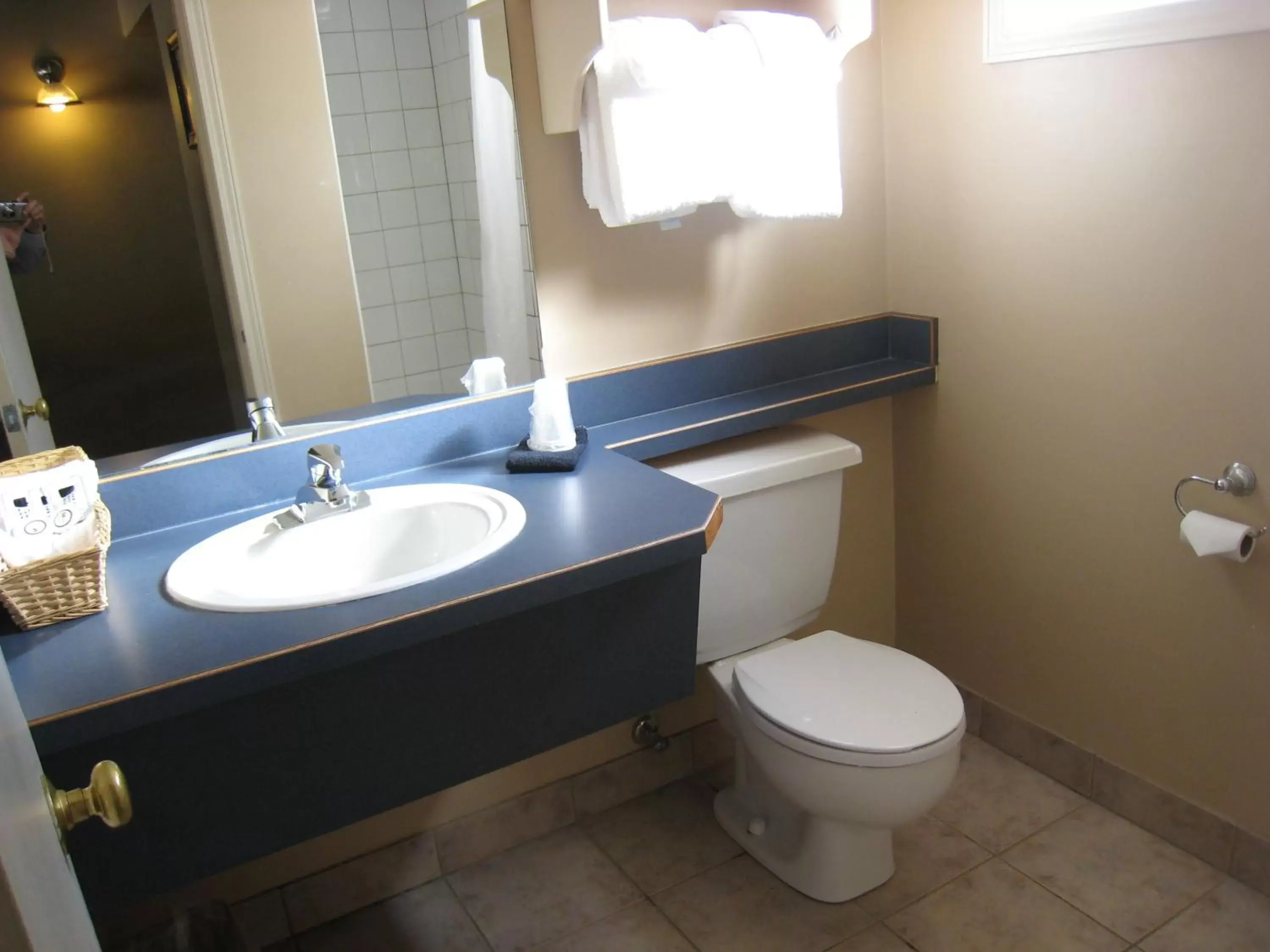 Bathroom in Revelstoke Lodge