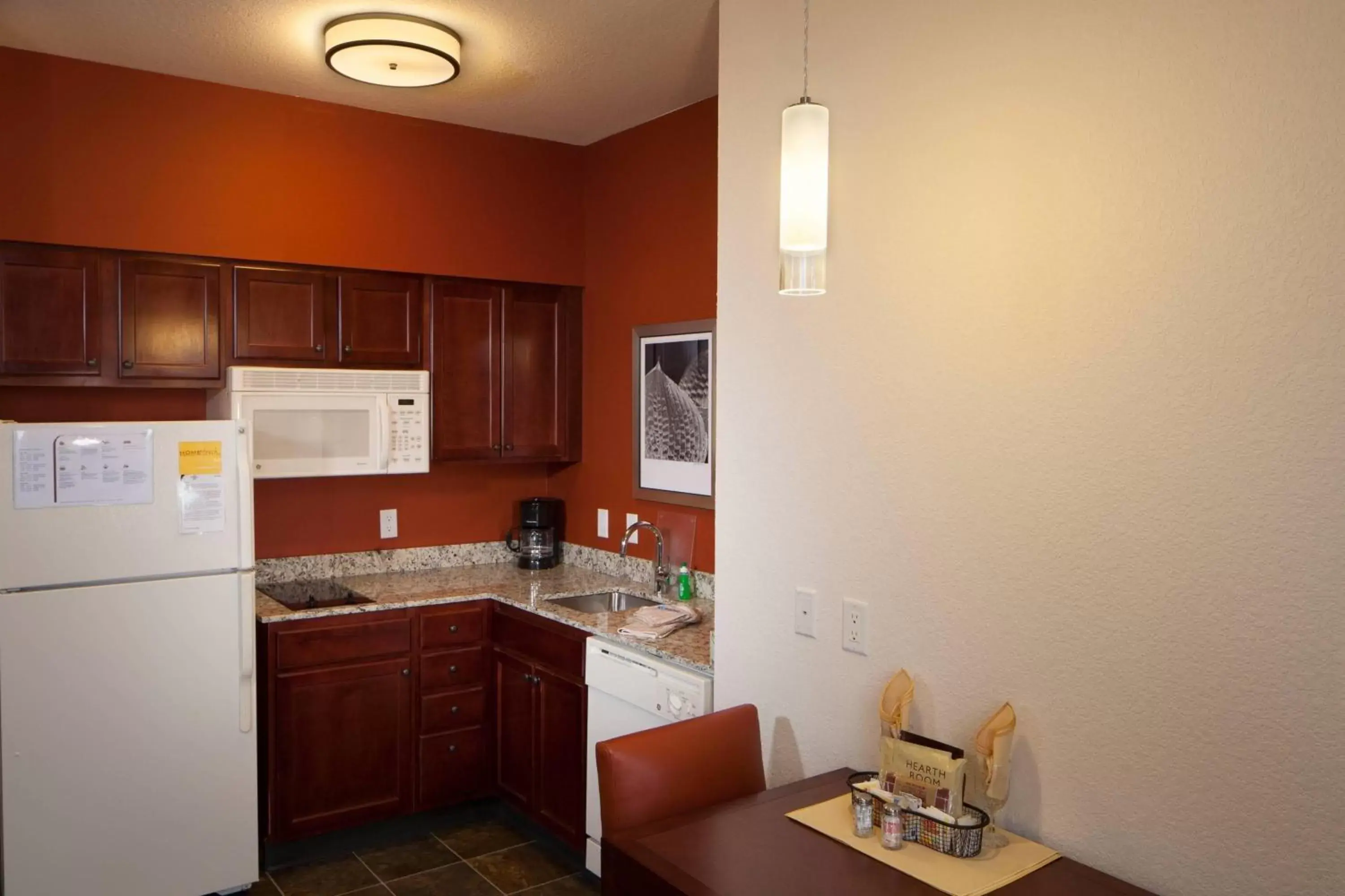 Kitchen or kitchenette, Kitchen/Kitchenette in Residence Inn by Marriott Wichita East At Plazzio