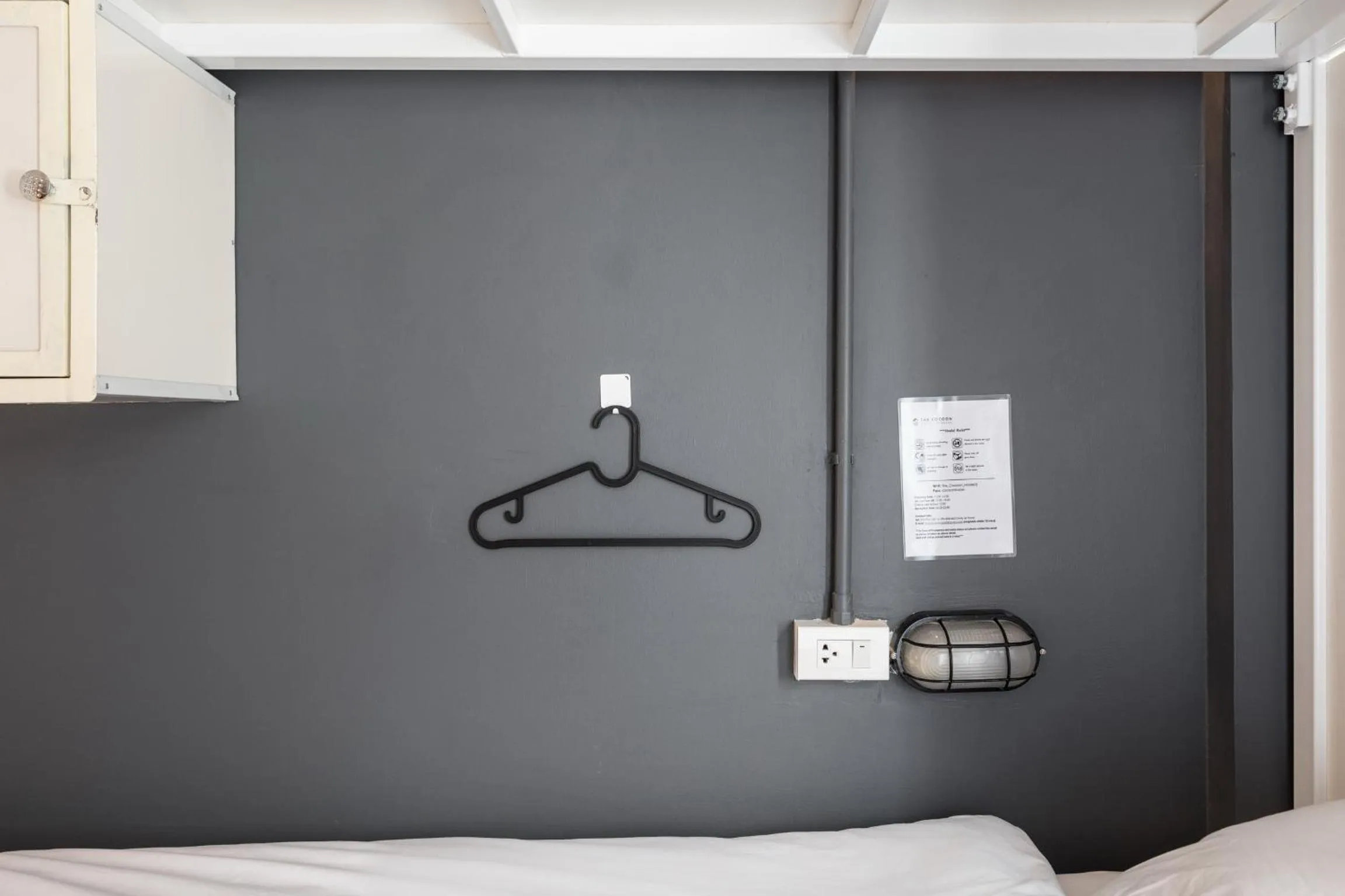 bunk bed in The Cocoon Hostel