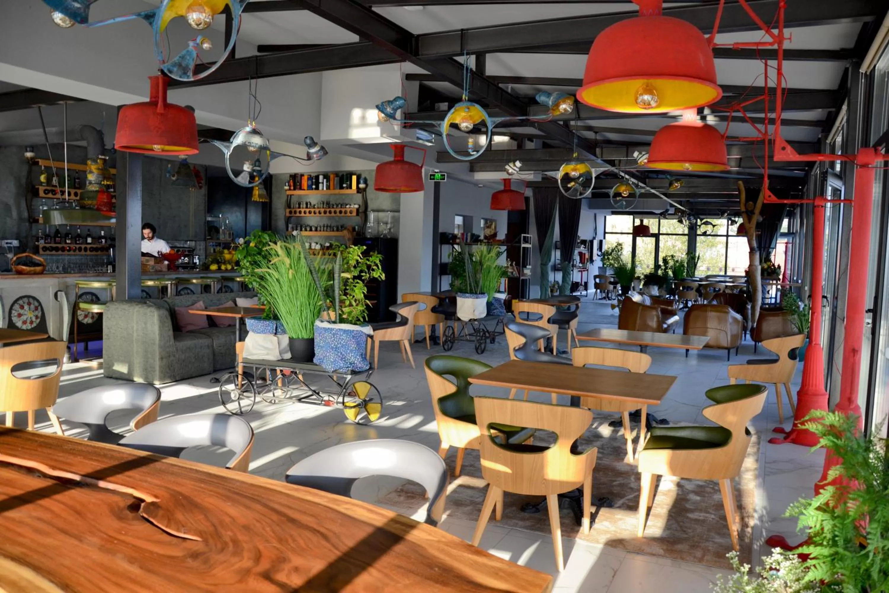 Coffee/tea facilities in Brim Hotel