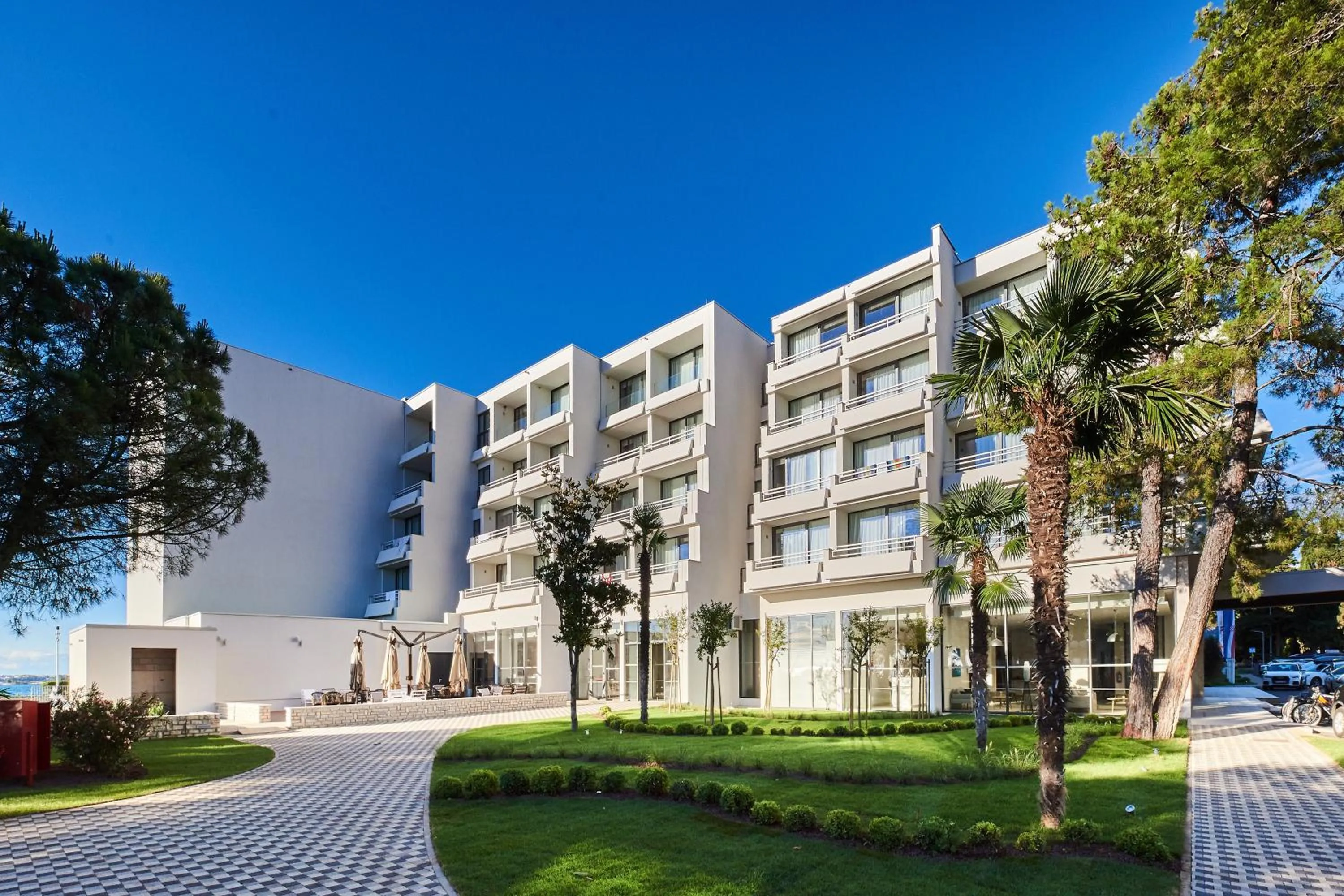 Facade/entrance in Hotel Sipar Plava Laguna