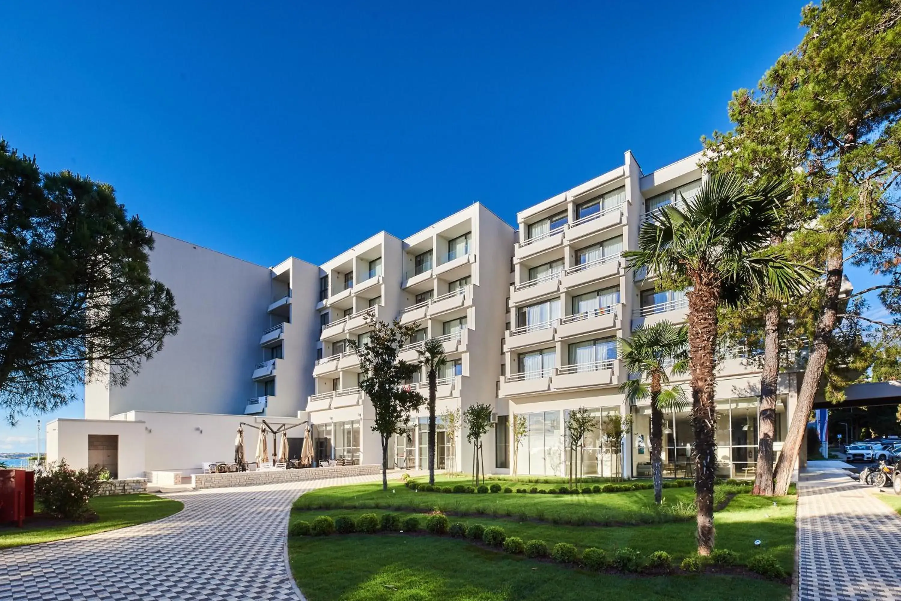 Facade/entrance in Hotel Sipar Plava Laguna Facade/entrance in Hotel Sipar Plava Laguna