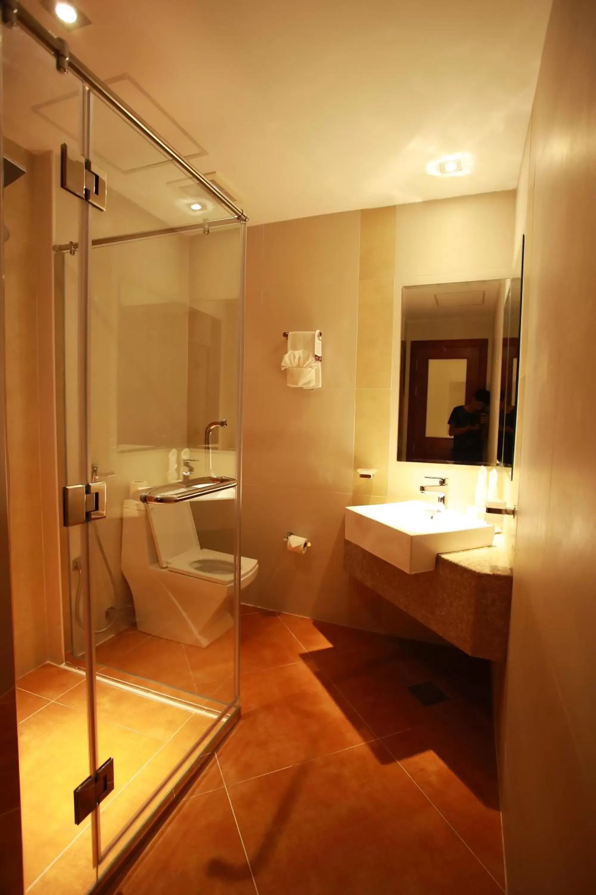 Bathroom in Al Liwan Suites Rawdat Al Khail