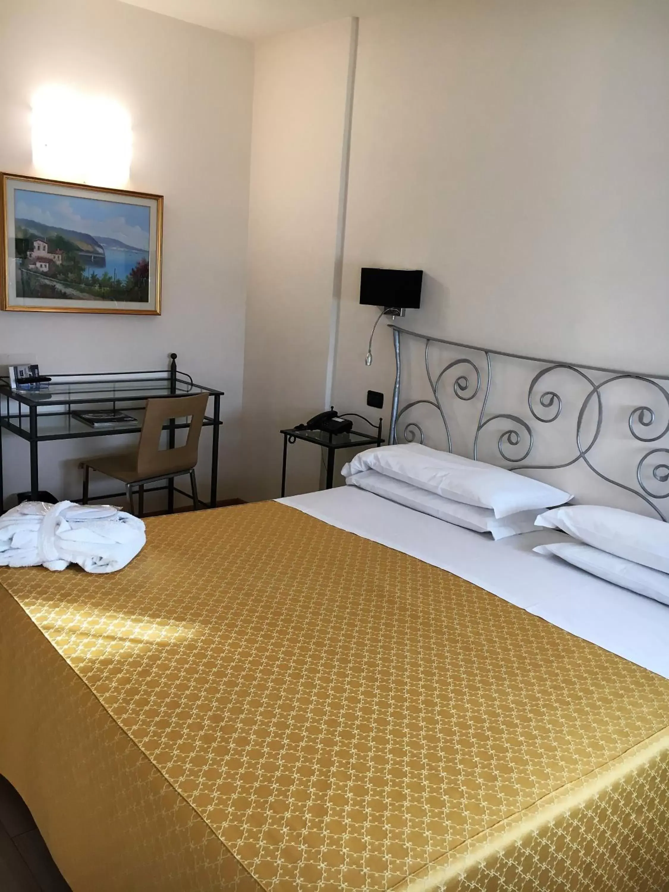 Bed in Hotel Saccardi & Spa - Adults Only