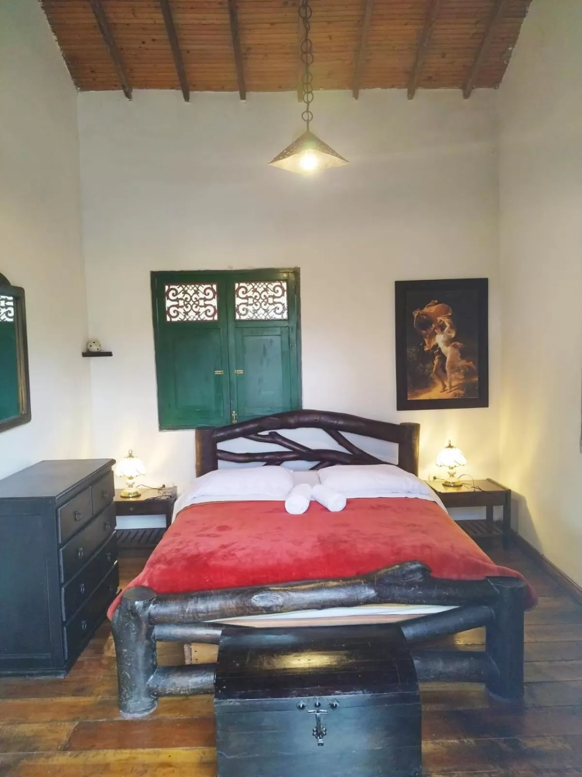 Property building, Bed in Finca Campestre La Adelita B&B