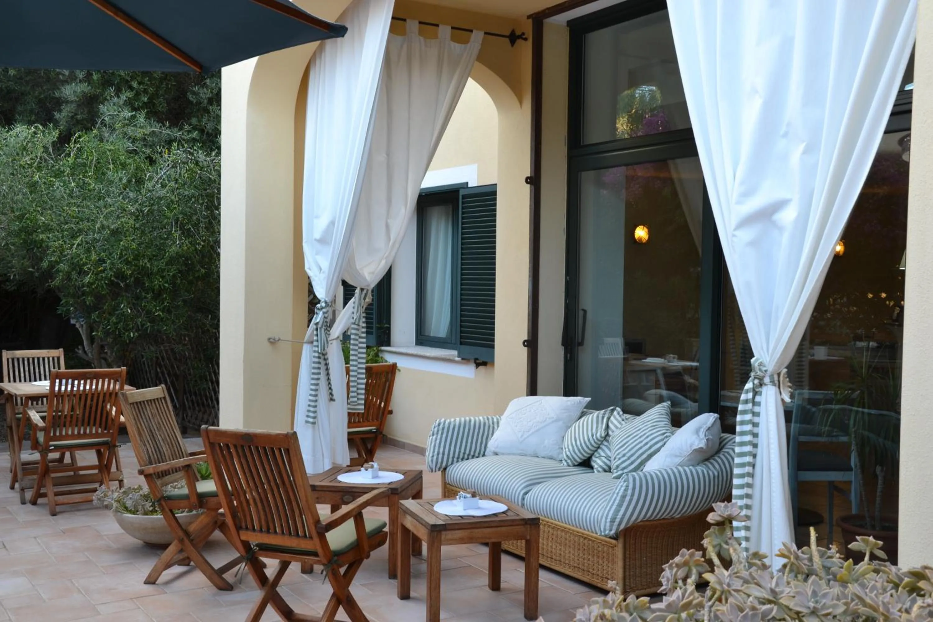 Garden in Hotel Villa Del Parco