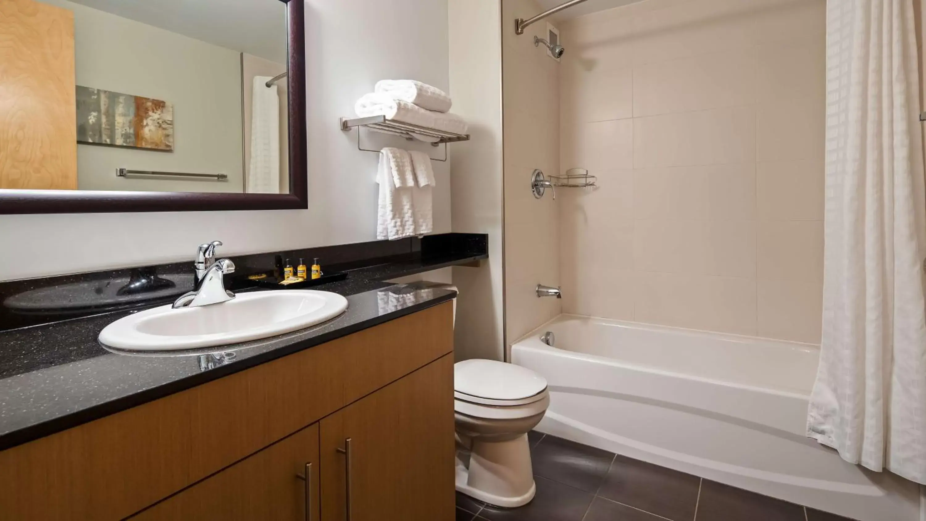 Bathroom in Best Western Plus Airport Inn & Suites