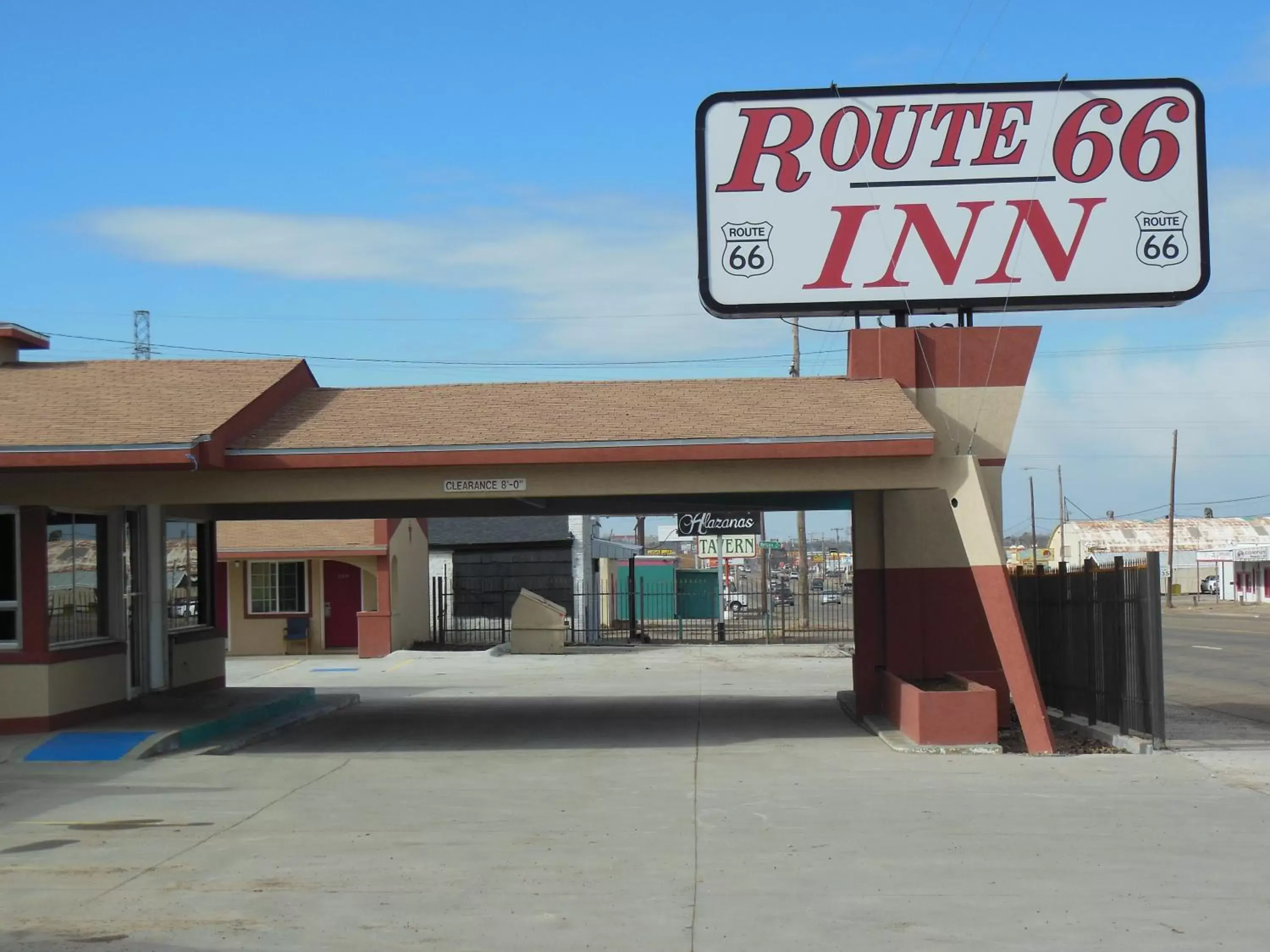 Facade/entrance, Property Building in Route 66 Inn