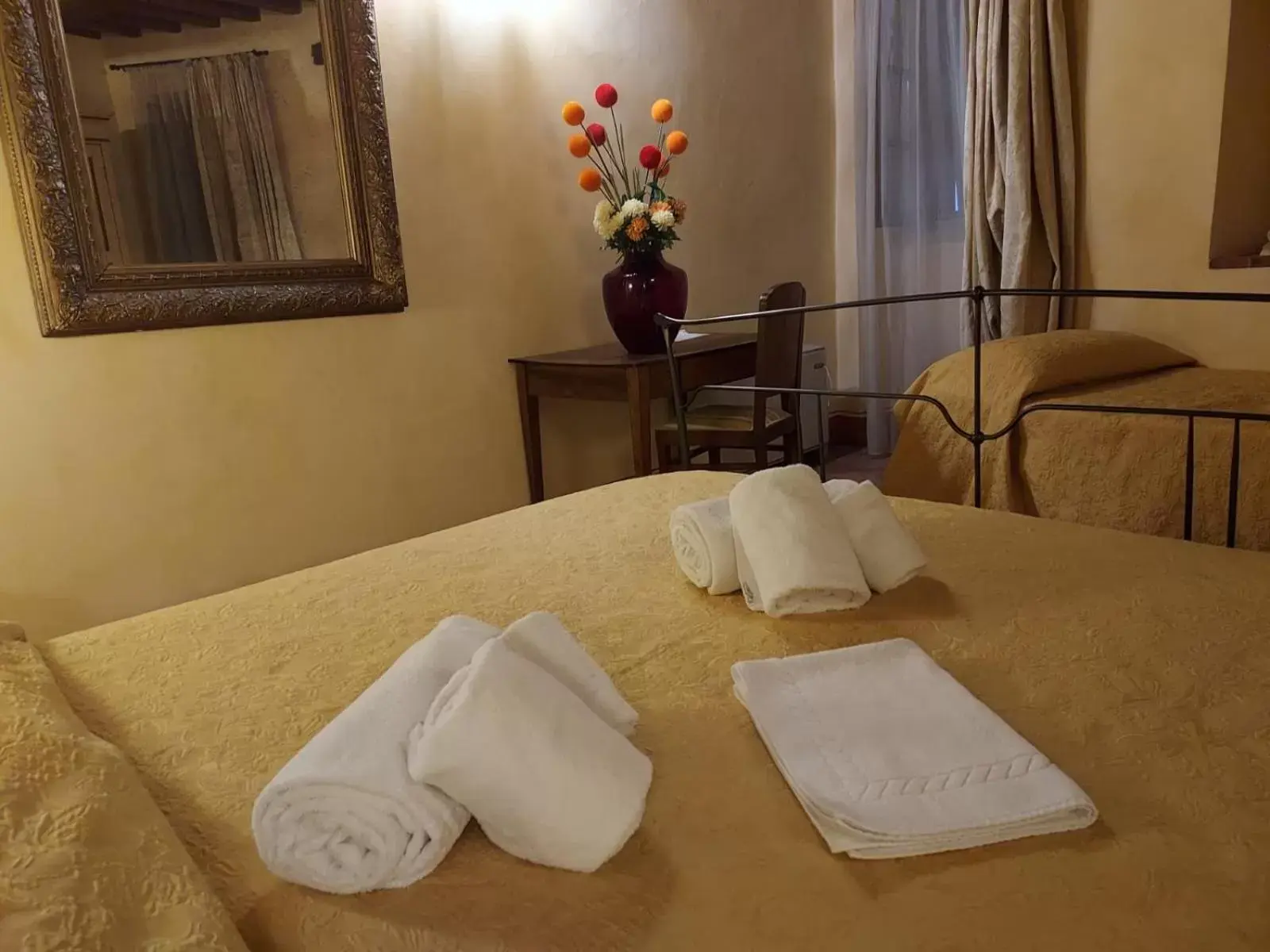 Bed in B&B Baldovino di Monte