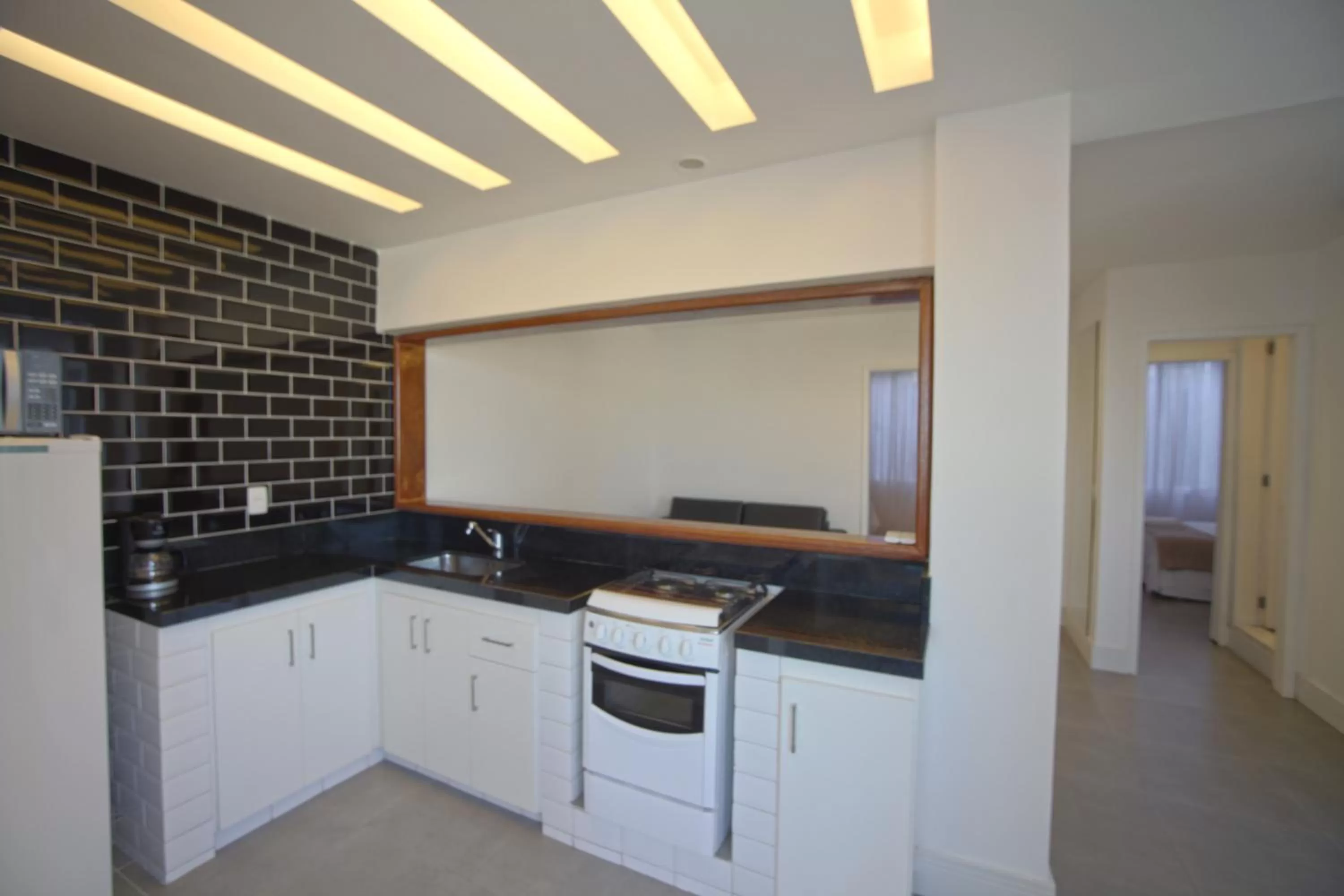 Kitchen or kitchenette in Sugar Loft Apartments