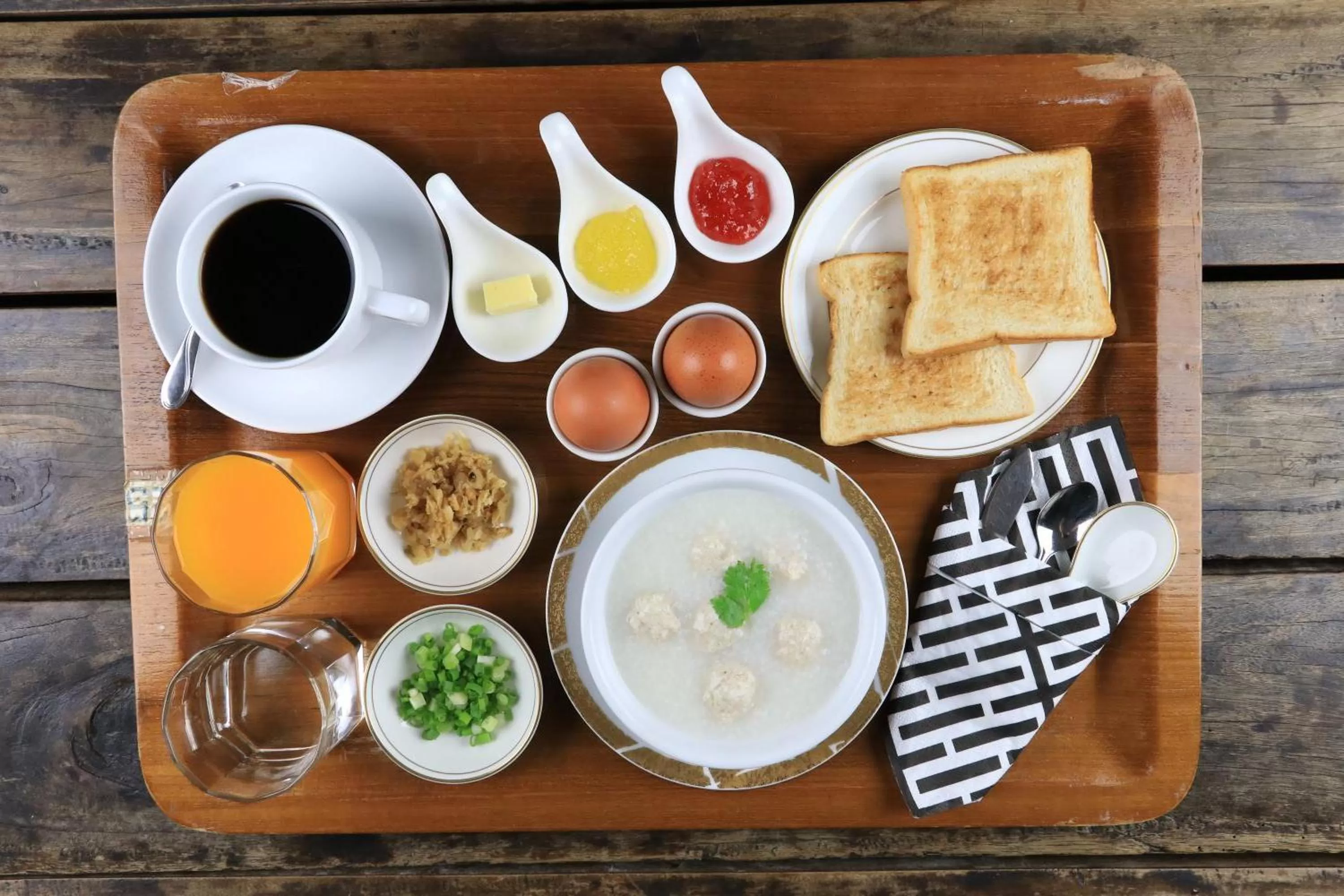 Breakfast in Baiyoke Ciao Hotel