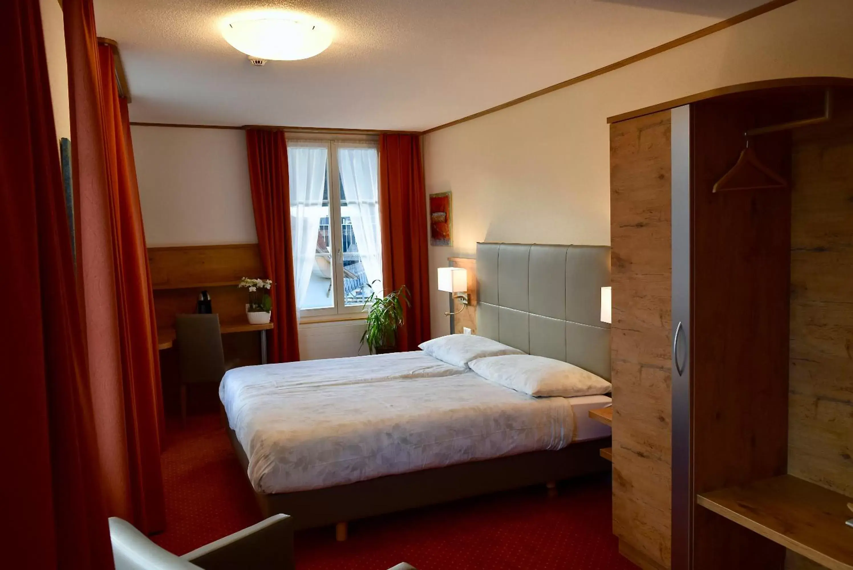 Bed in Hotel Emmental