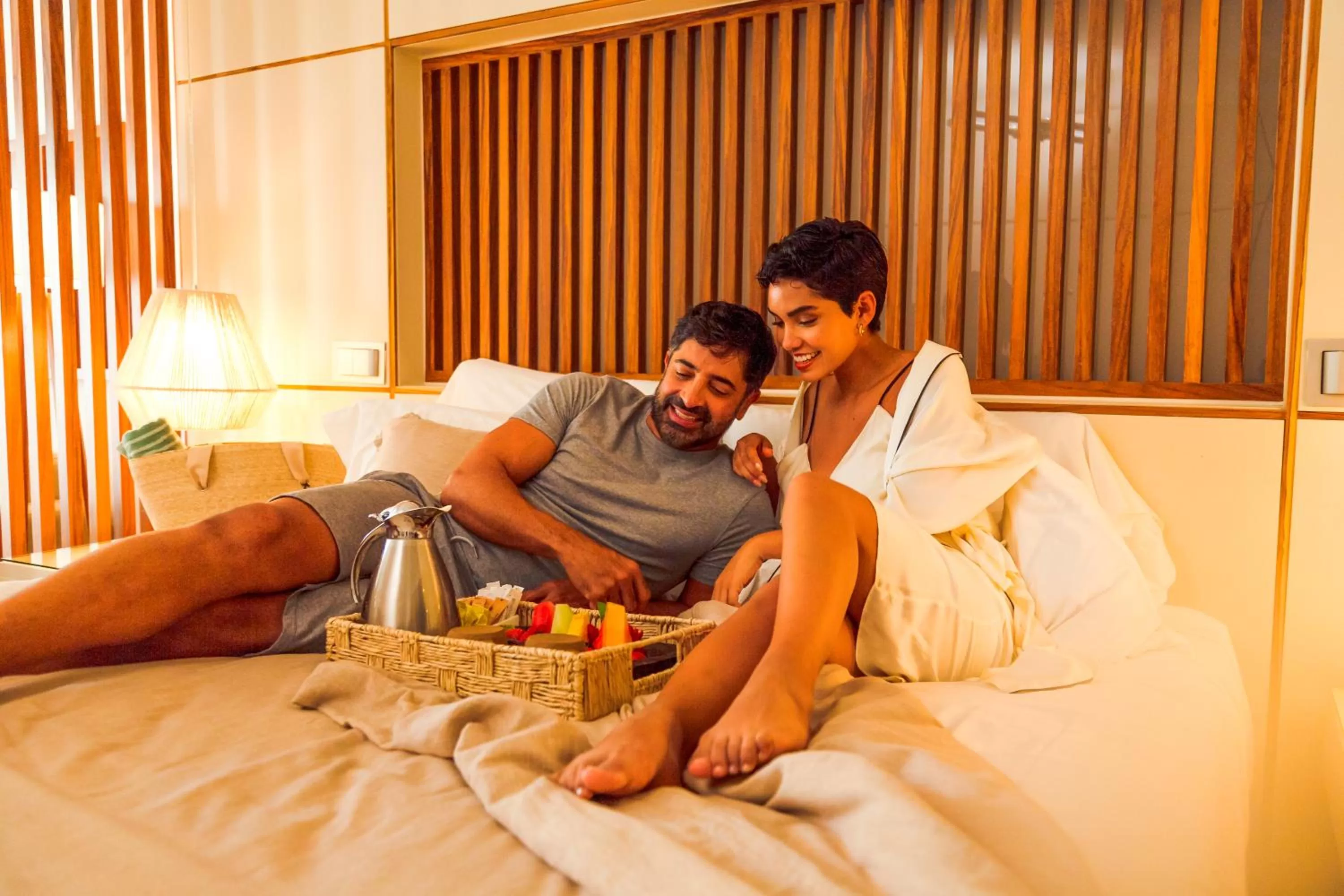 Bedroom, Bed in Paradisus Playa del Carmen - Riviera Maya - All Inclusive