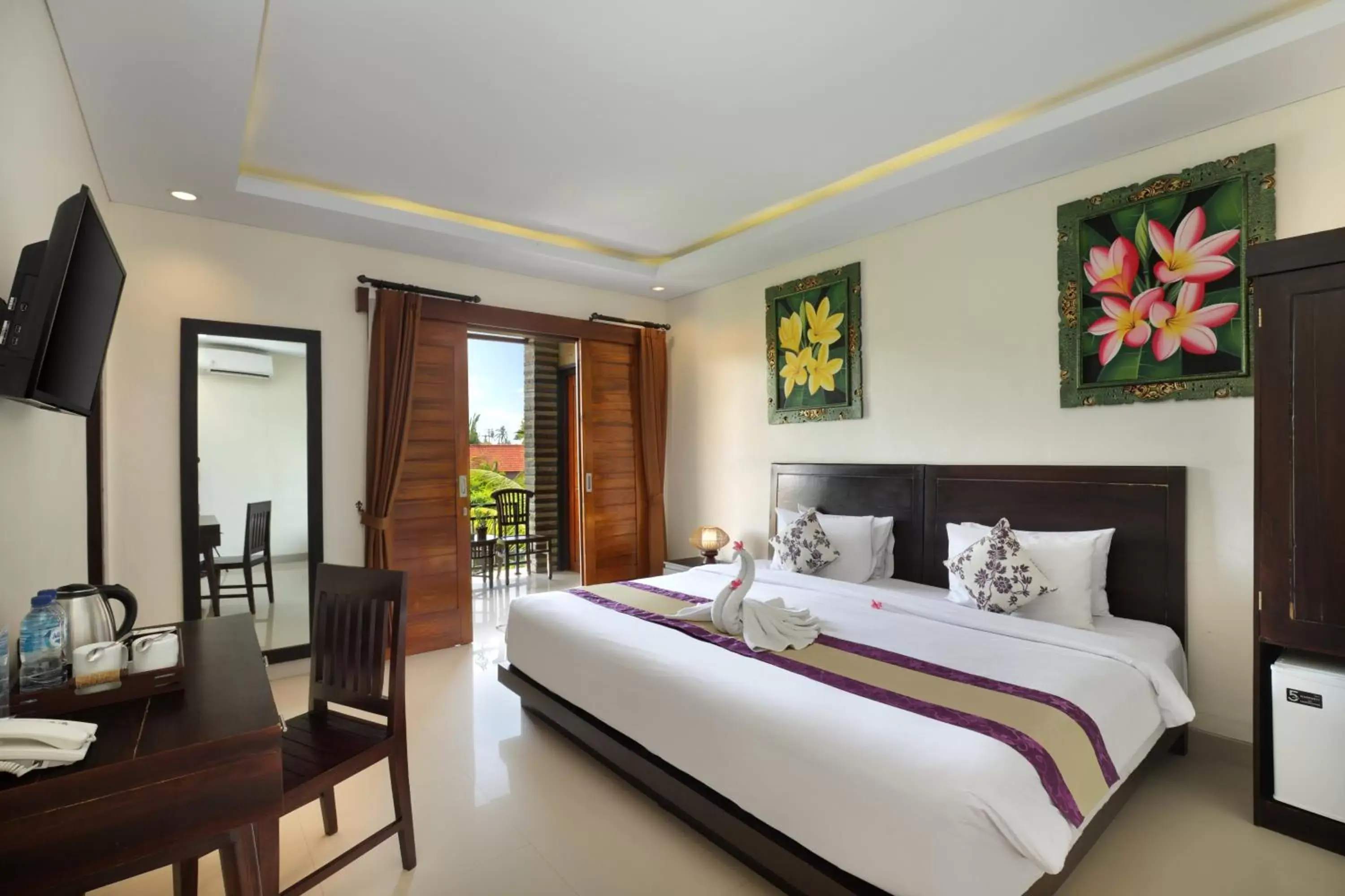 Bedroom, Bed in Hotel Arsa Santhi Nusa Penida