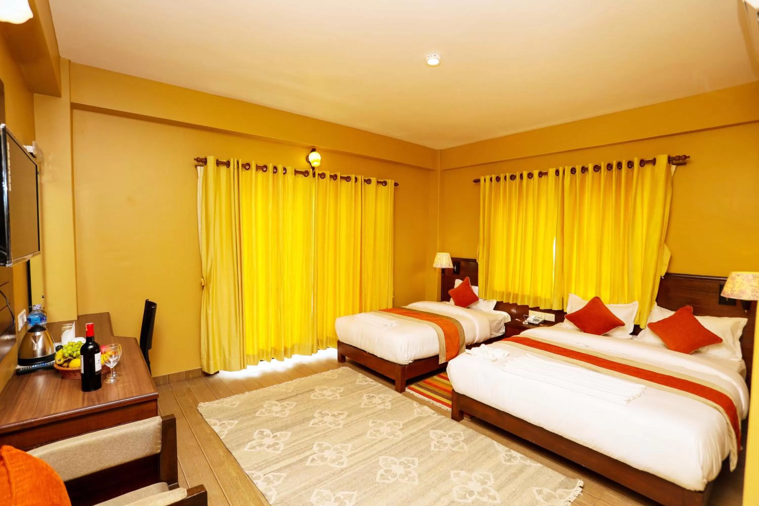 Bed in Hotel The Clock