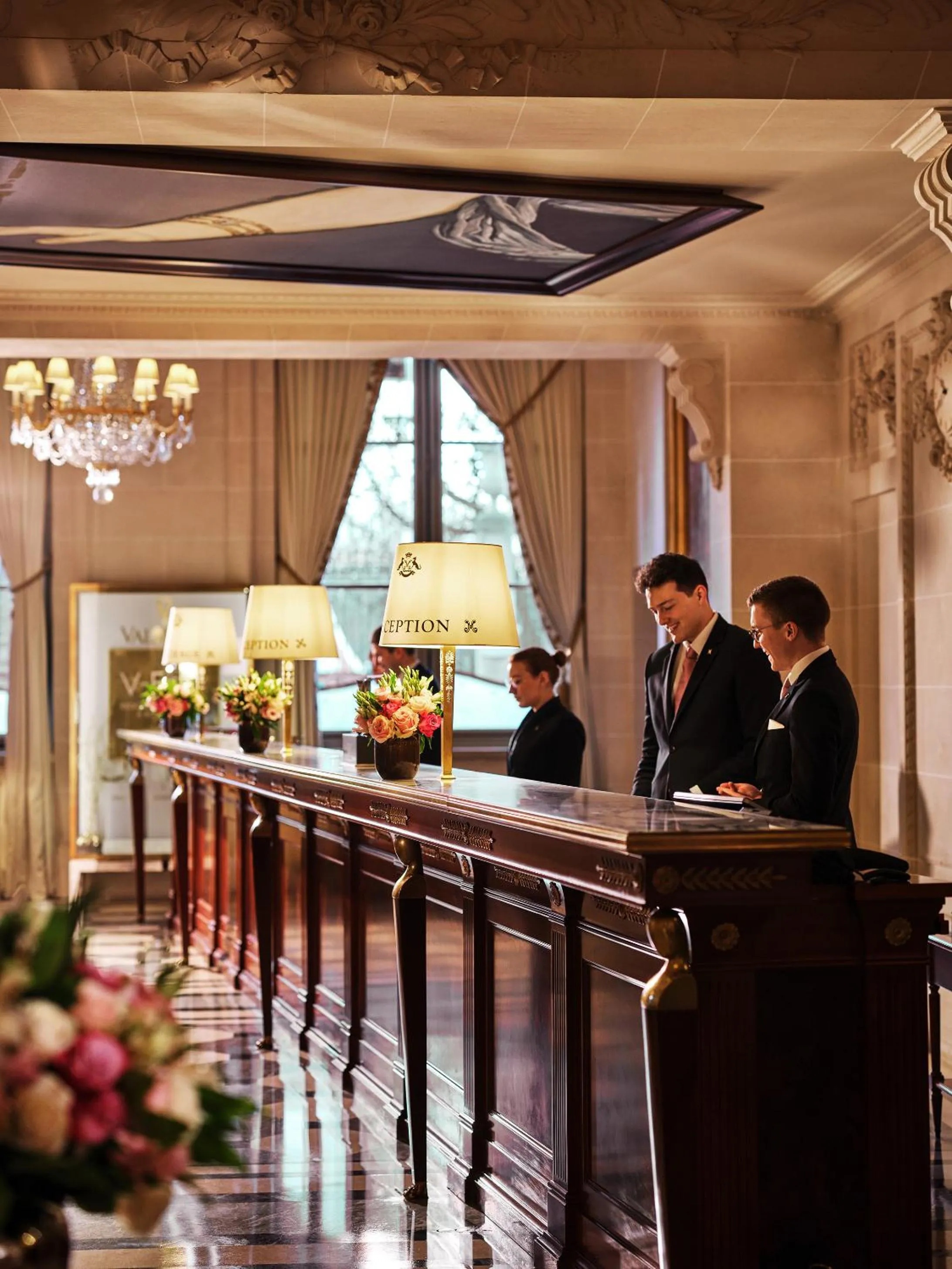 Lobby or reception in Le Meurice – Dorchester Collection