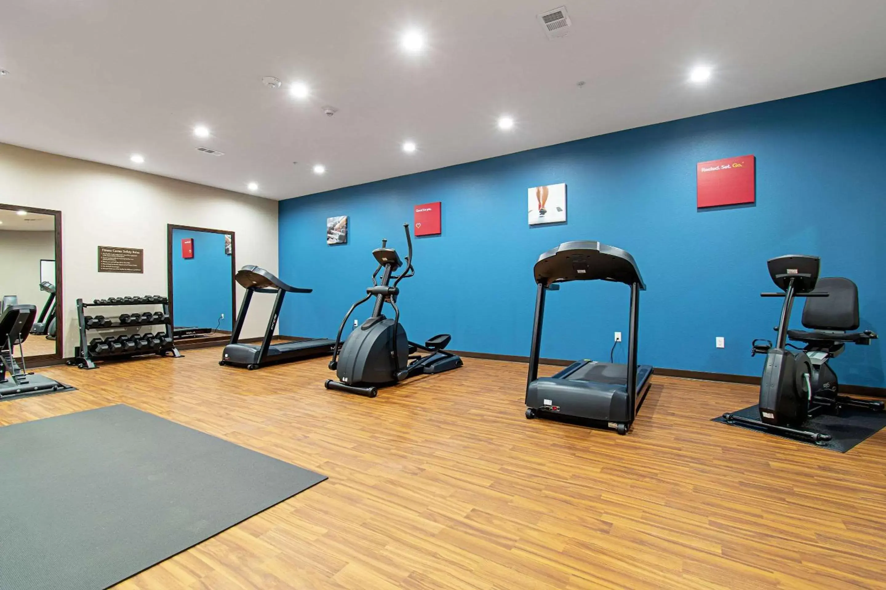 Fitness centre/facilities, Fitness Center/Facilities in Comfort Suites Humble Houston IAH