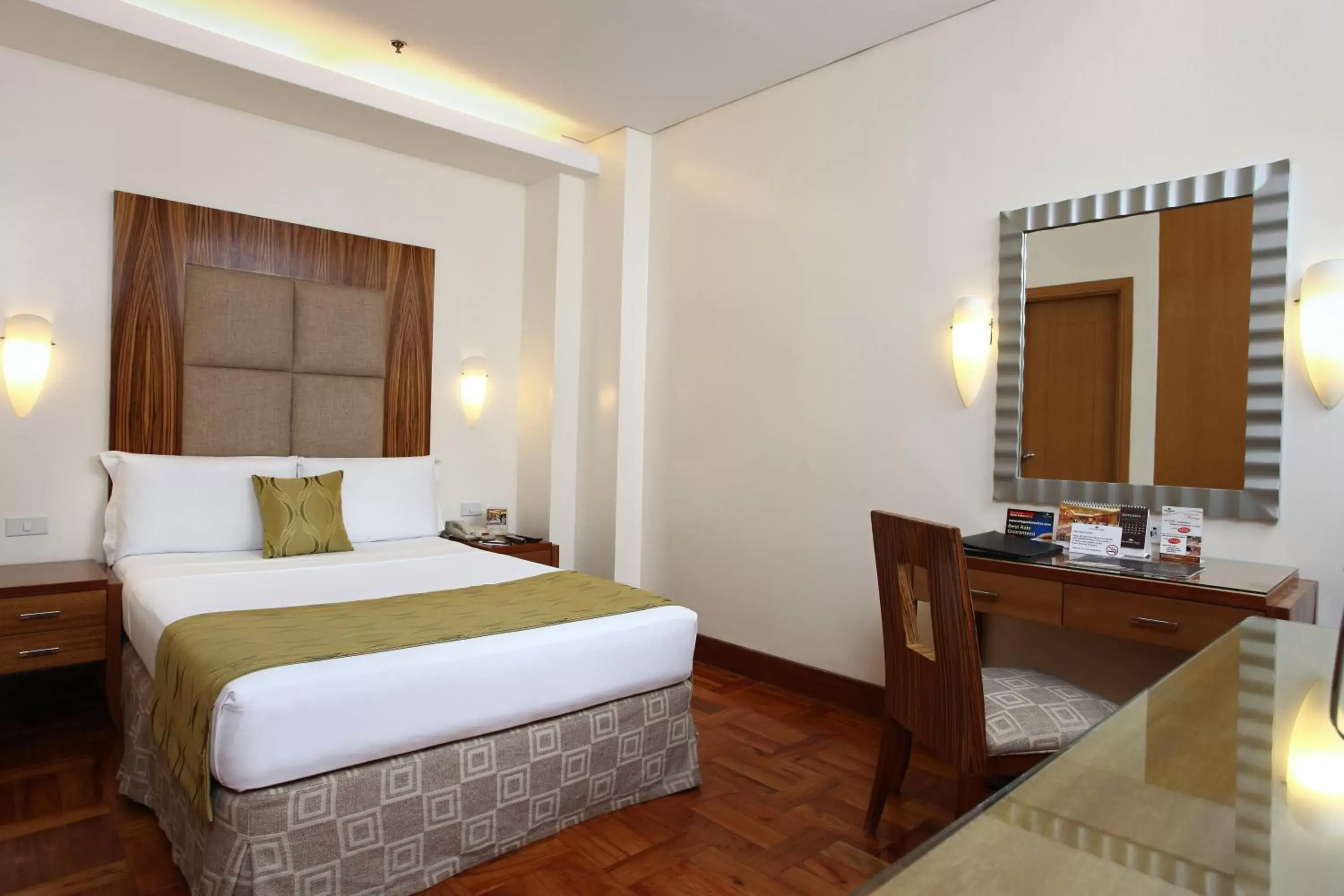 Bed in City Garden Suites