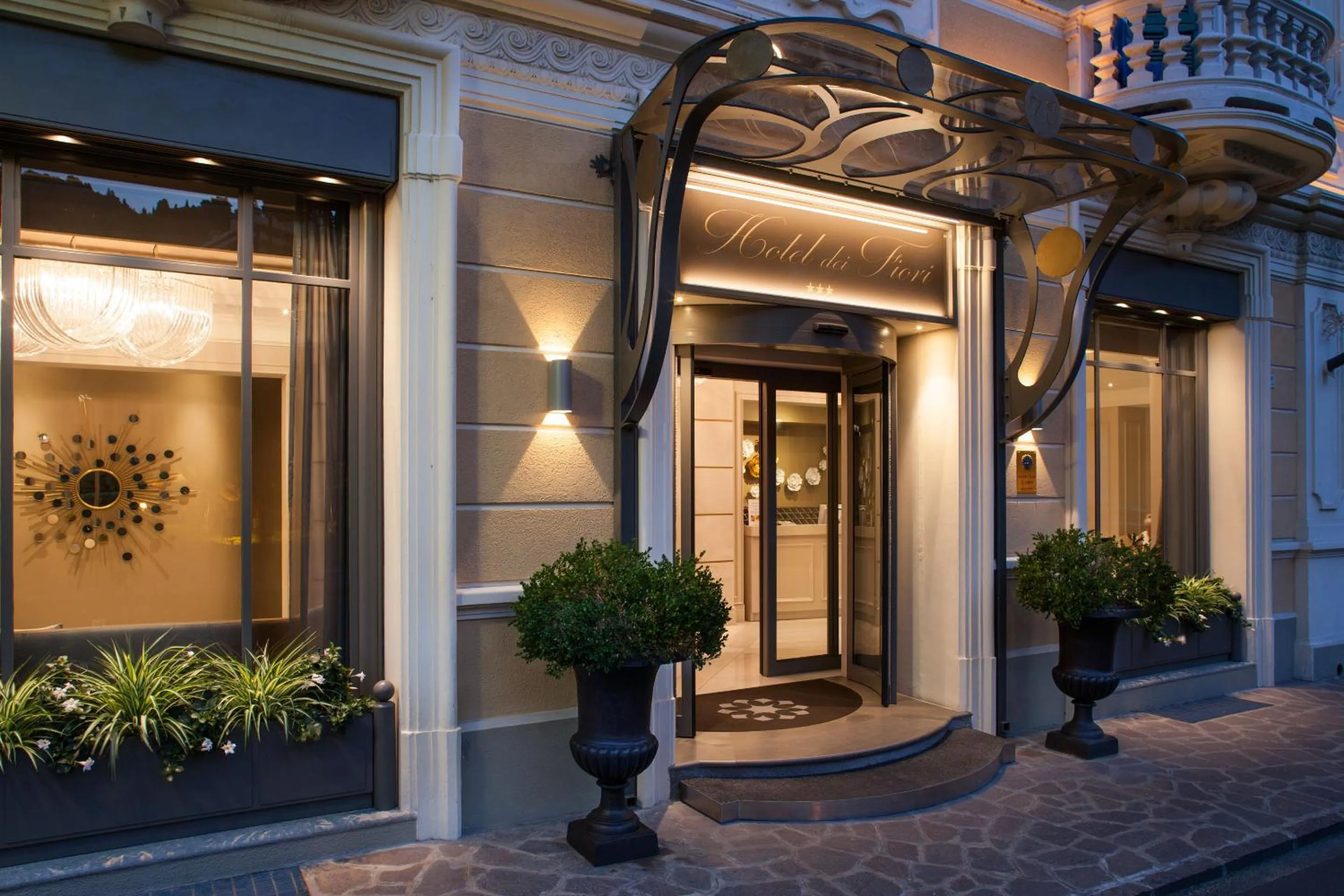 Facade/entrance in Hotel Dei Fiori Restaurant - Meeting & Spa