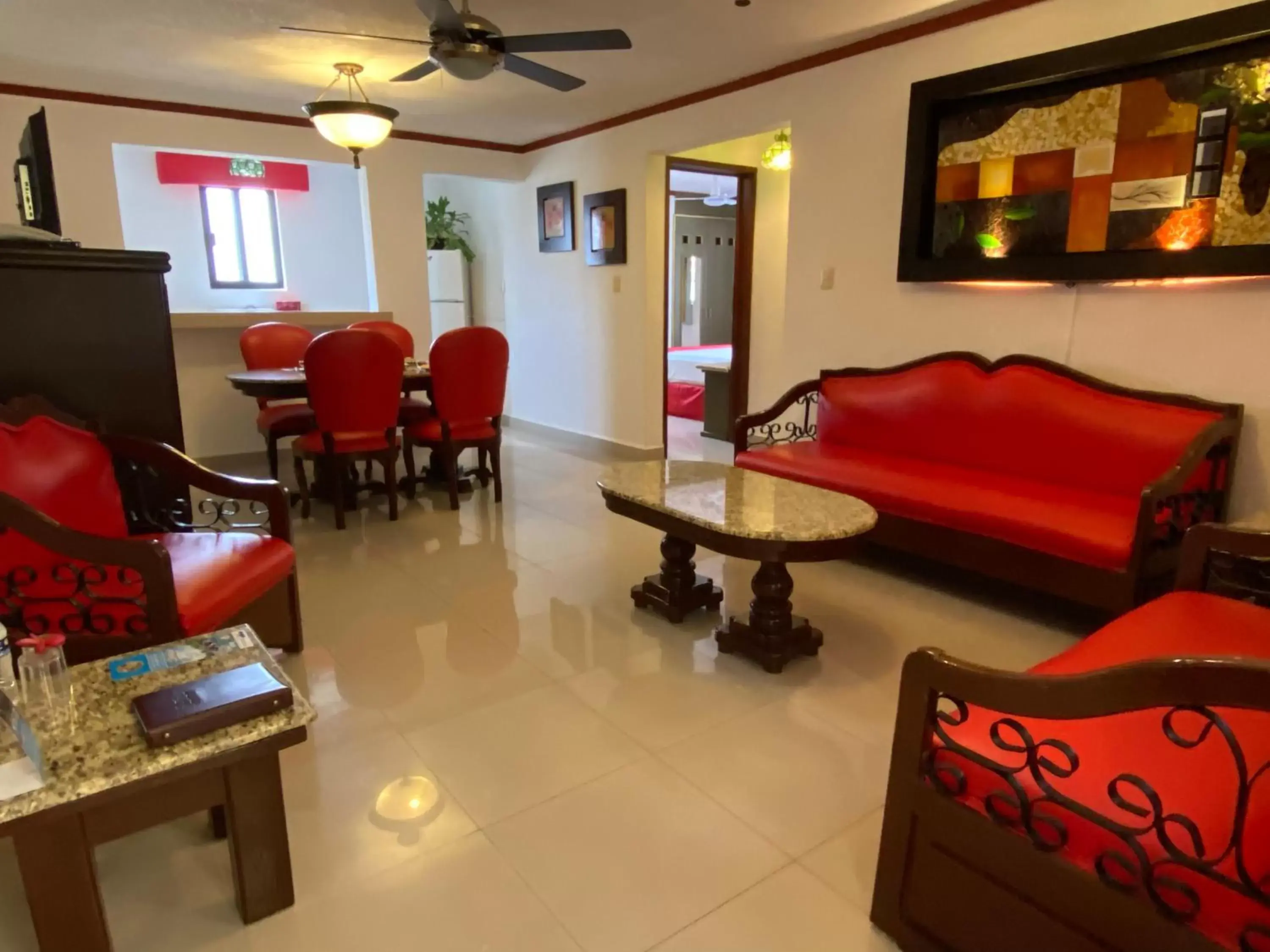 Seating Area in Hotel Las Golondrinas